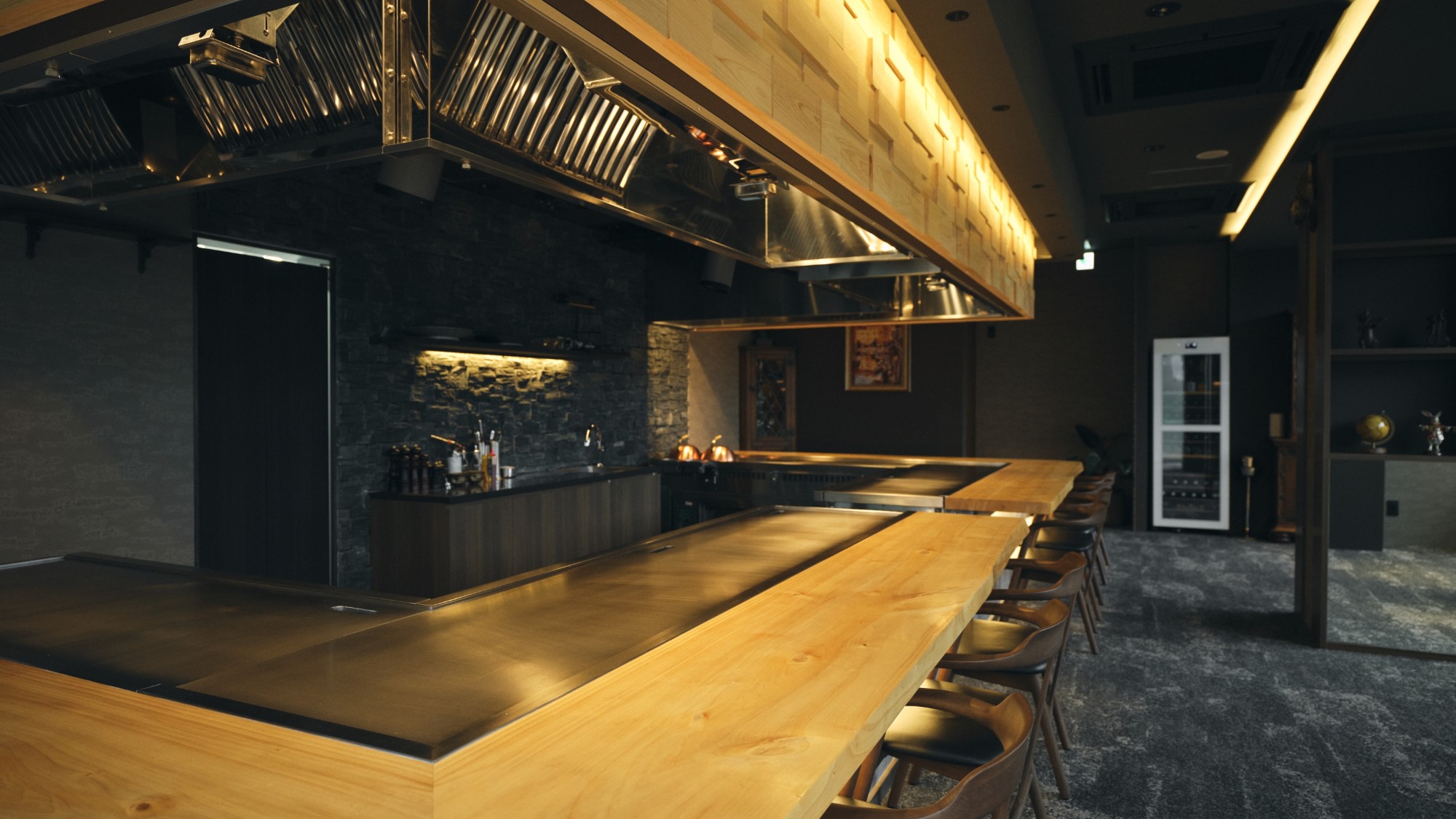 レストラン輝光　店内