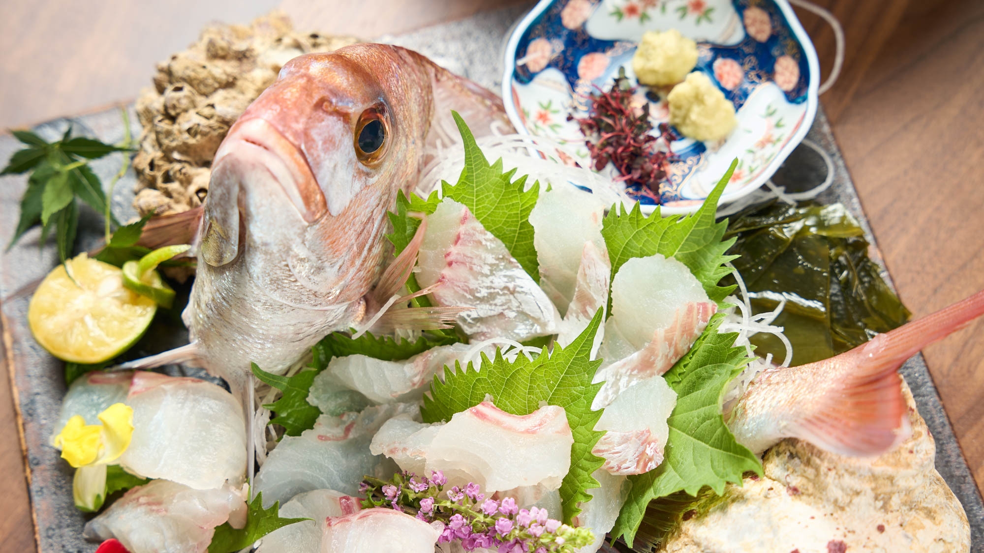【2食付】淡路島の天然魚に舌鼓　「源平」ケータリング