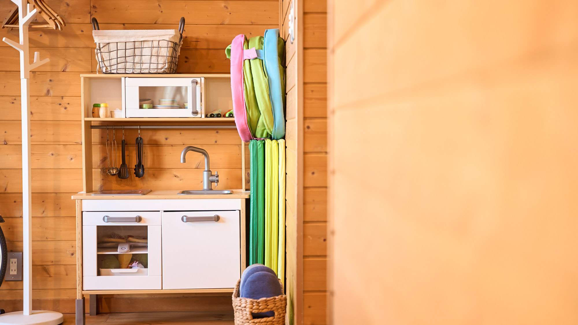 室内：お子様用の遊び道具