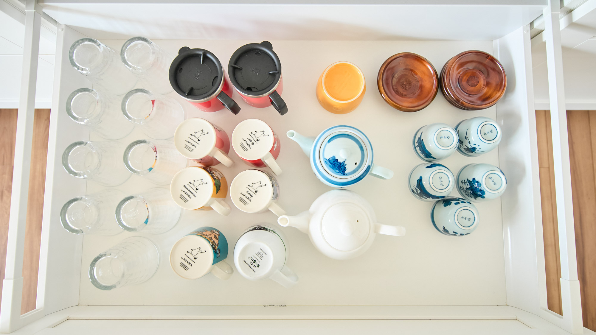 キッチン備品：グラス・コップ類