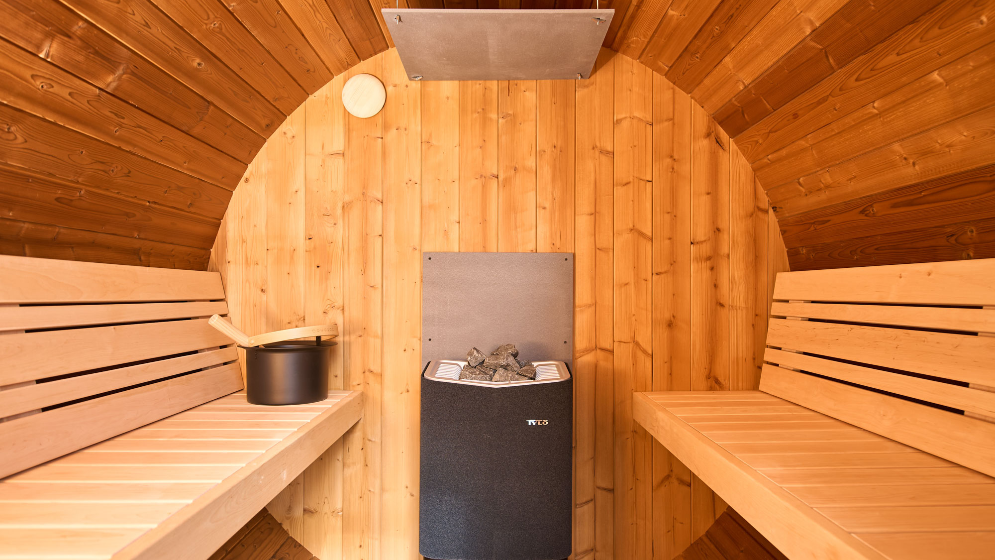 サウナ：セルフロウリュが可能です