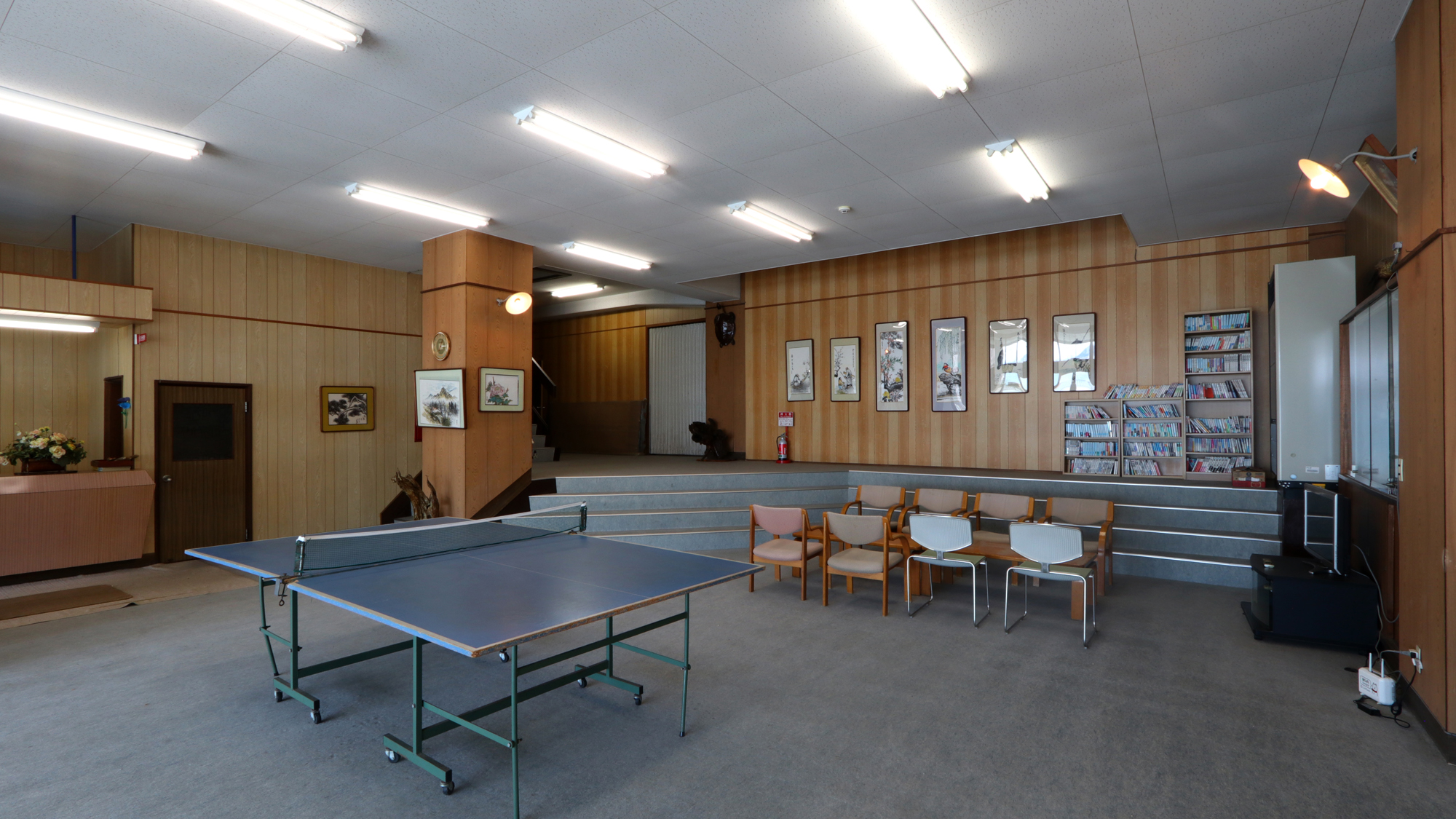 【別館・卓球】ご利用後は元の位置に戻してください