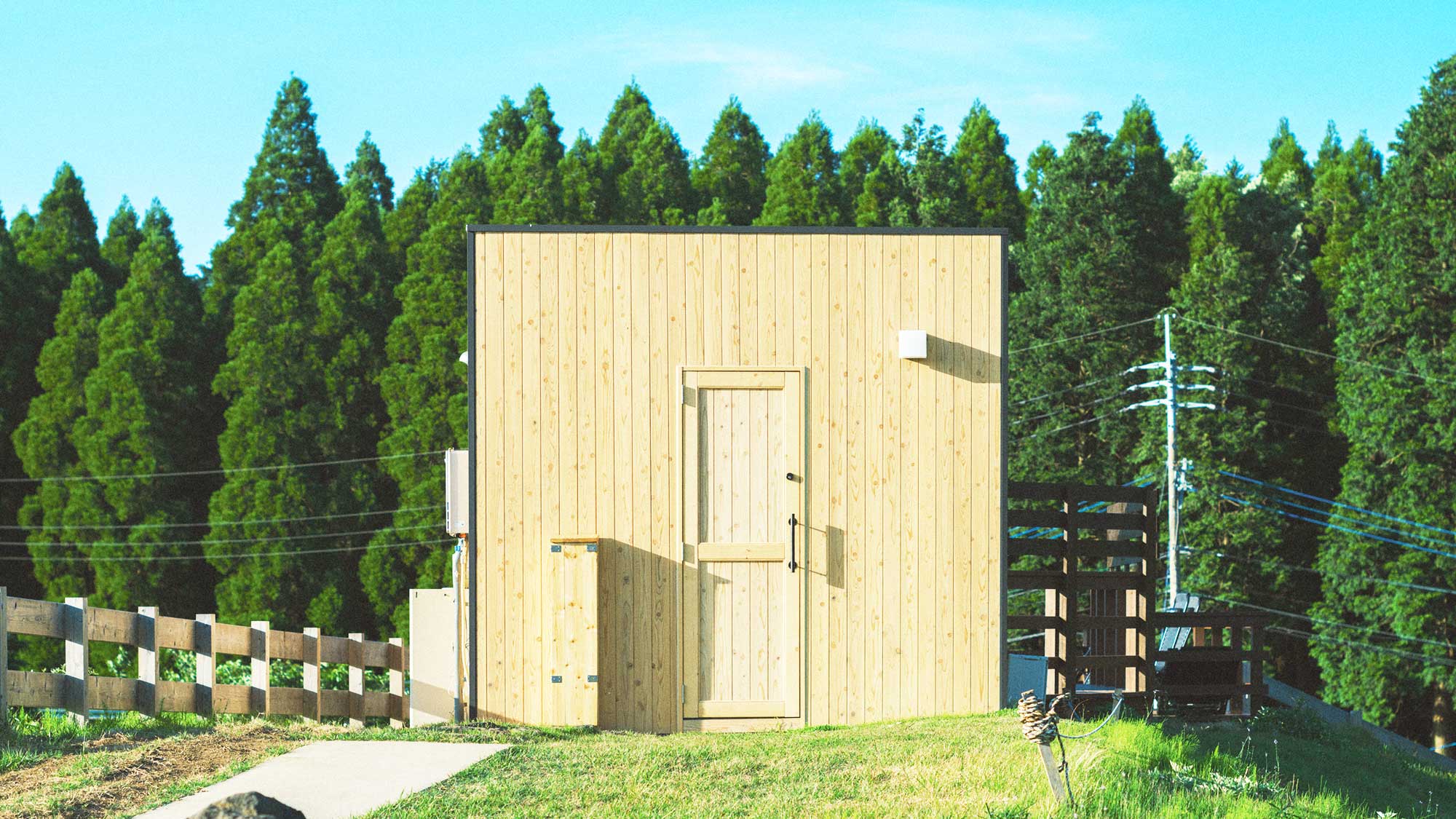 【／Sauna】阿蘇の大自然に囲まれたサウナで「ととのう」時間をお楽しみください。