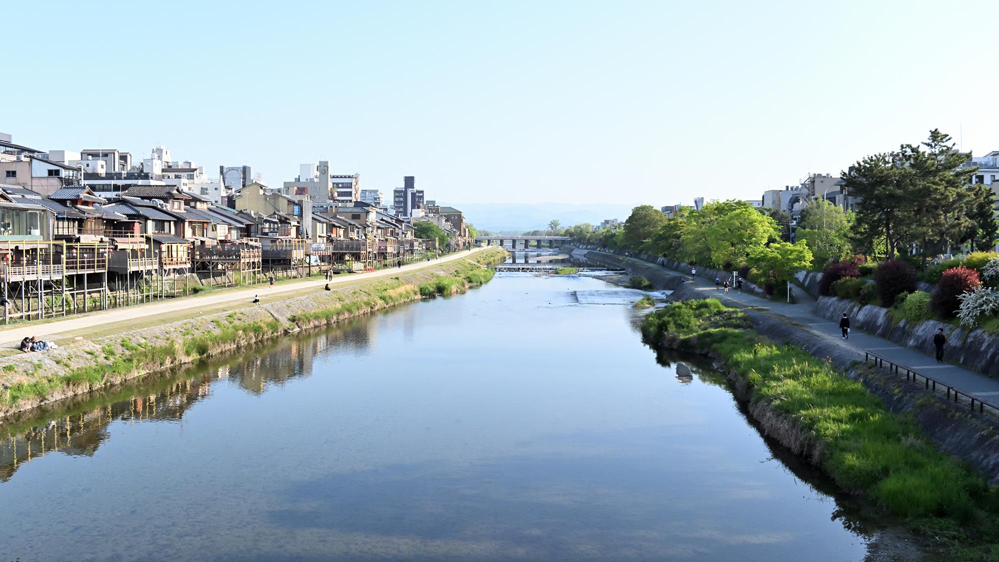 ・【周辺エリア】鴨川　早朝は散歩コースとしておすすめです