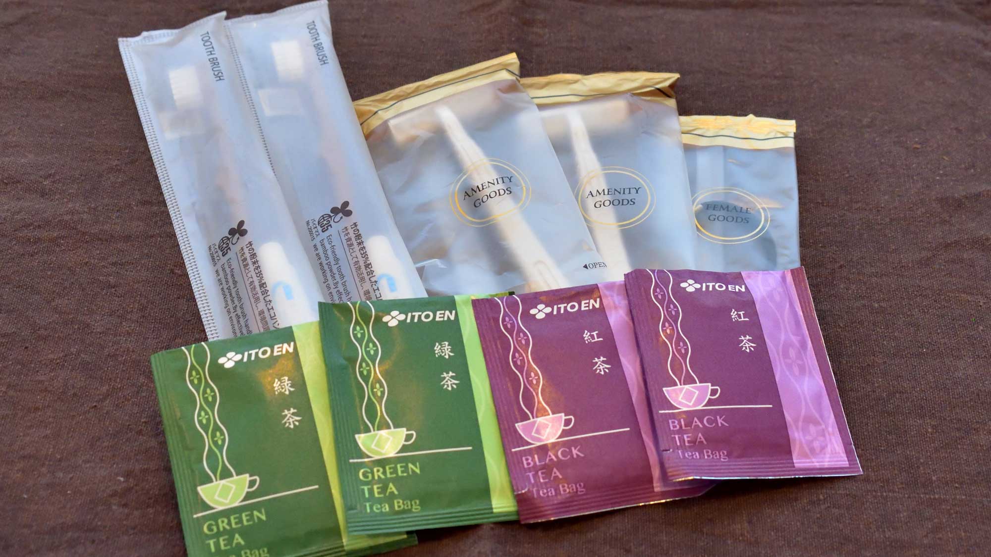 ・【アメニティバイキング】紅茶やほうじ茶、コーヒーなどもご用意しております