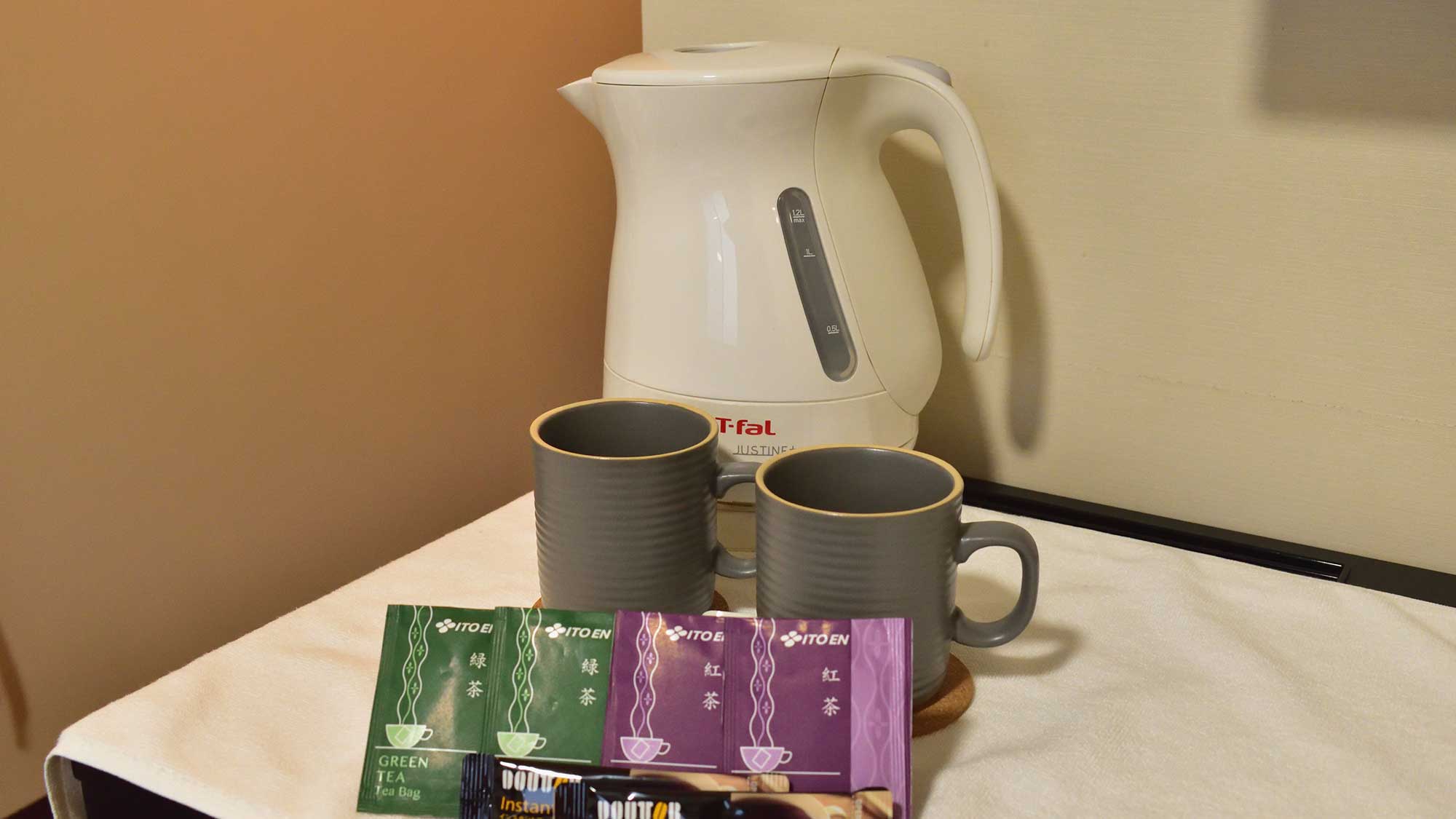 ・【アメニティバイキング】紅茶やほうじ茶、コーヒーなどもご用意しております