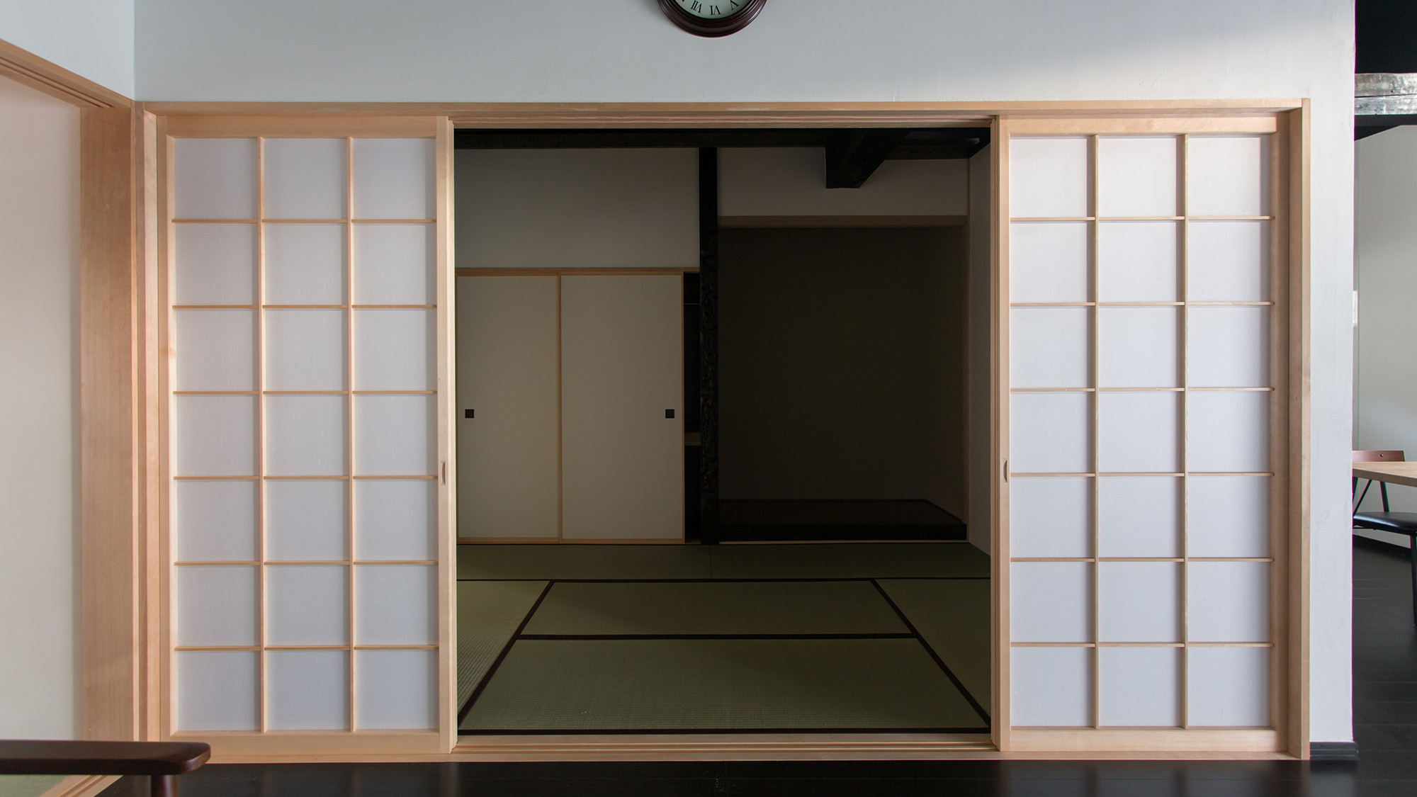 ・taniの居間に繋がった和室