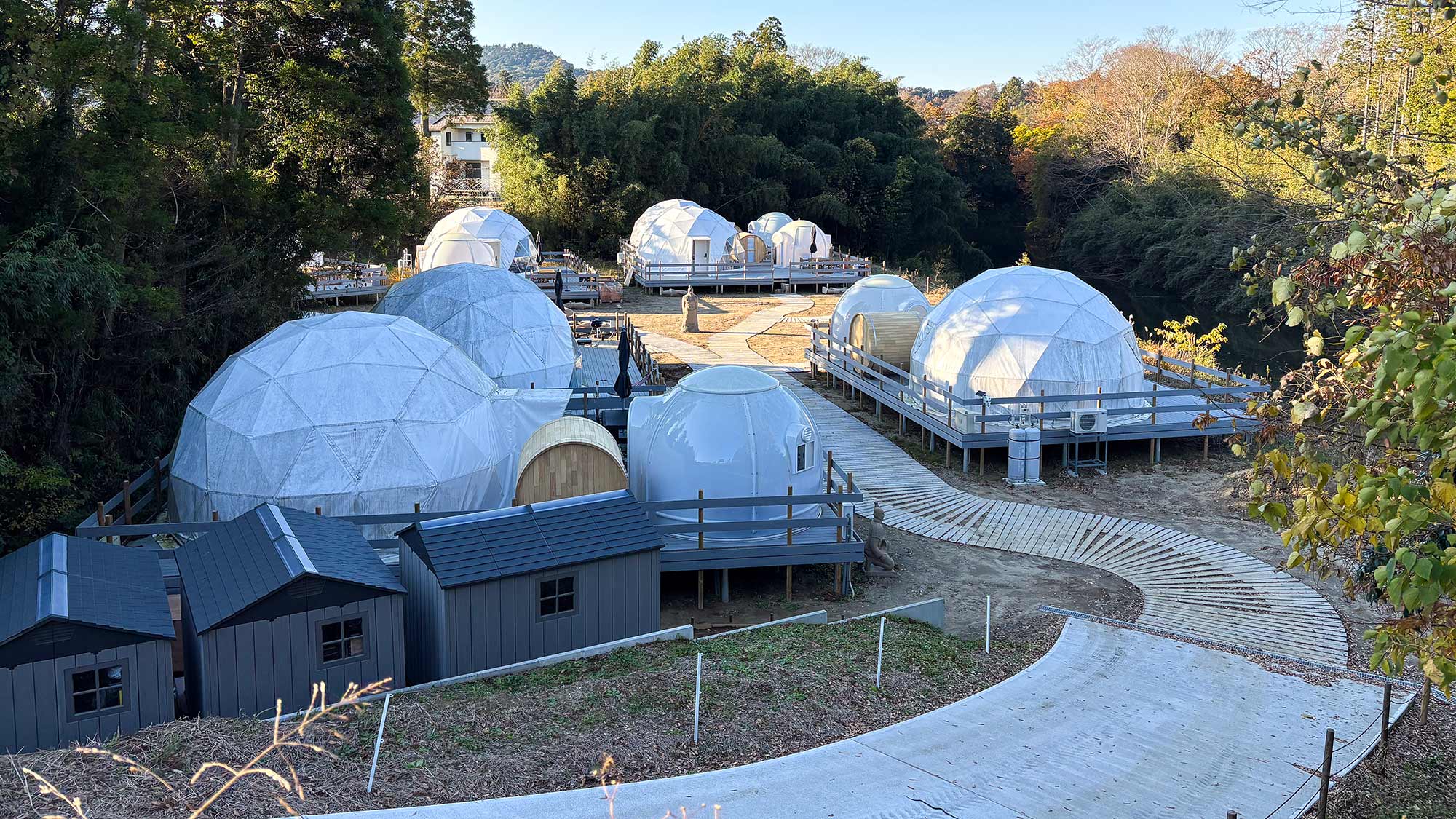 ・【外観】戦国七雄にちなみ 全7客室、それぞれに国の名前がついております