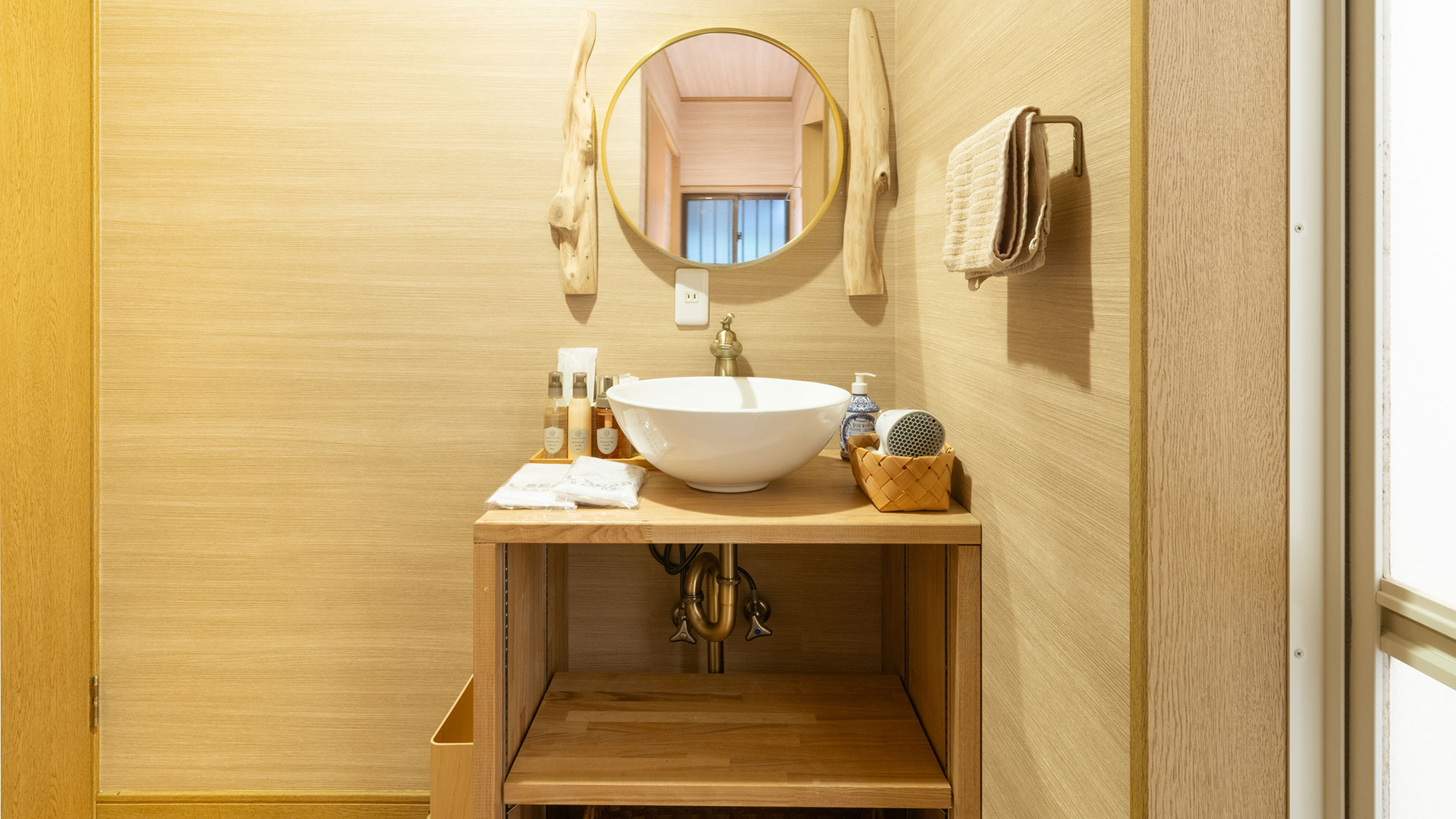 【パウダールーム】洗面所