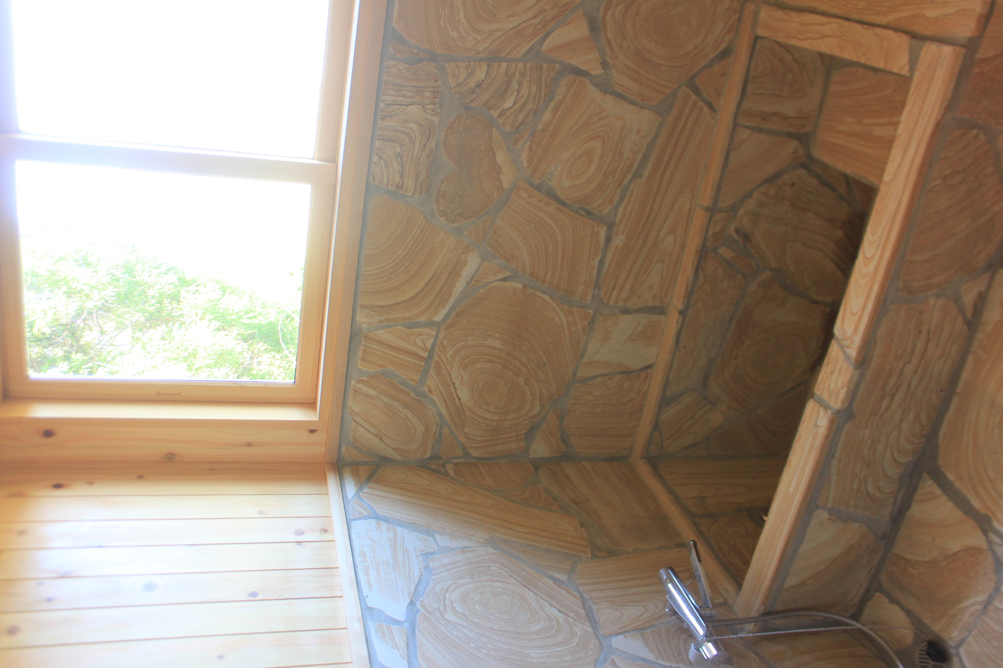 井戸水と薪のお風呂