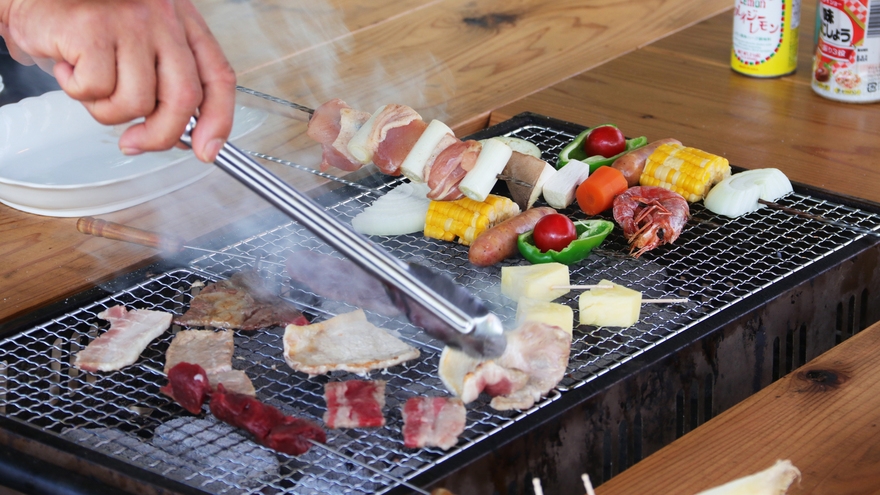 【二食付き・BBQ】グリーンシーズンはアウトドアを楽しまなきゃ損♪高原地帯で開放的BBQ！
