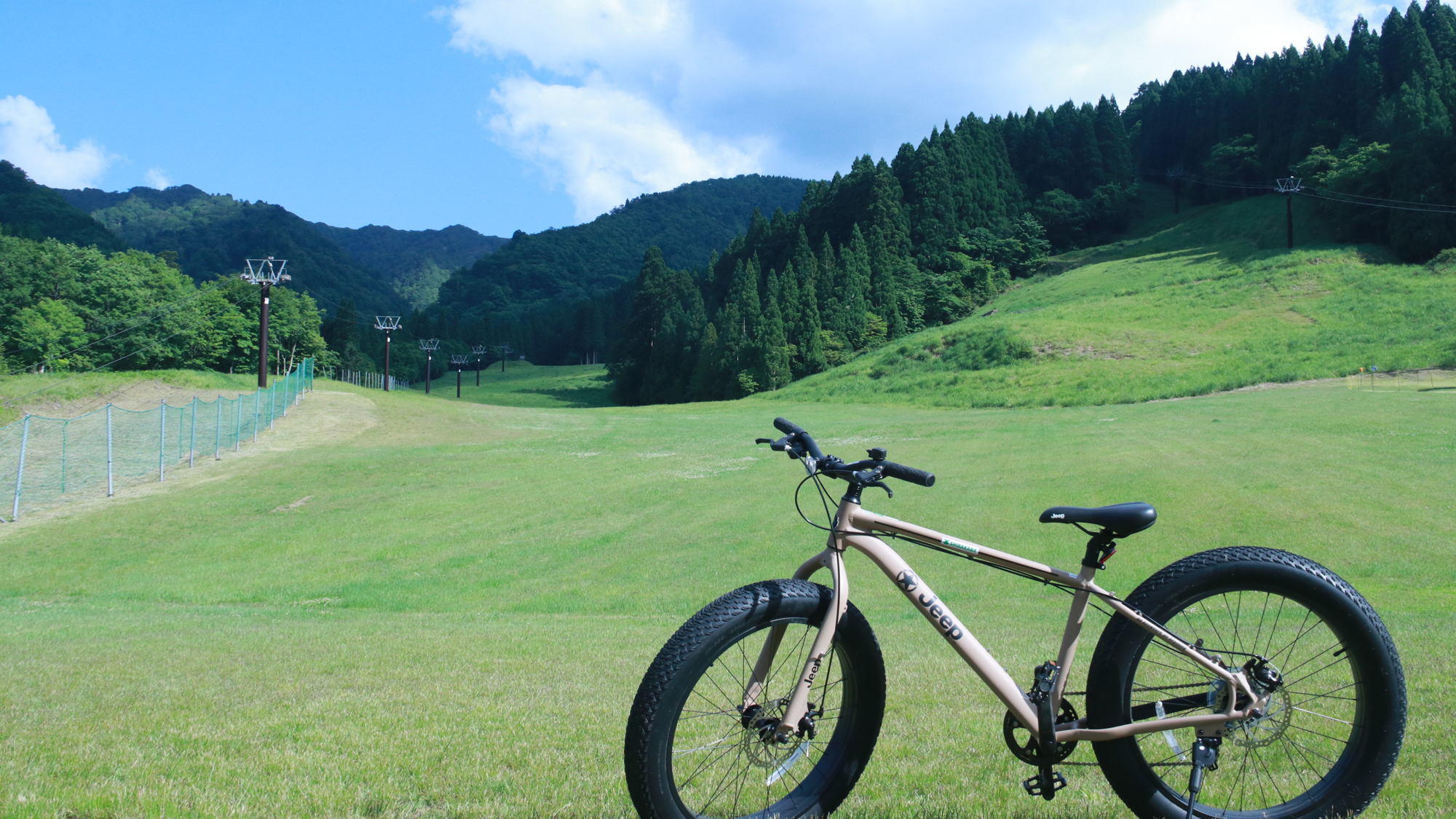 透き通った空気のなかでアクティビティを楽しむ！