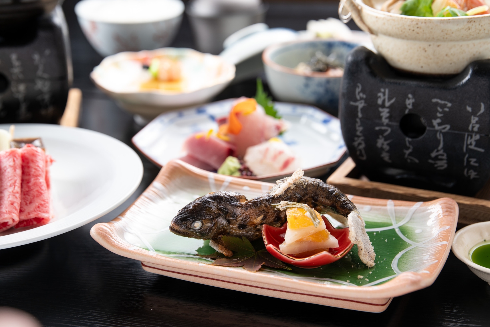 エンジョイサマープラン♪　1泊2食付「くにみ会席」☆ワンドリンク特典付き