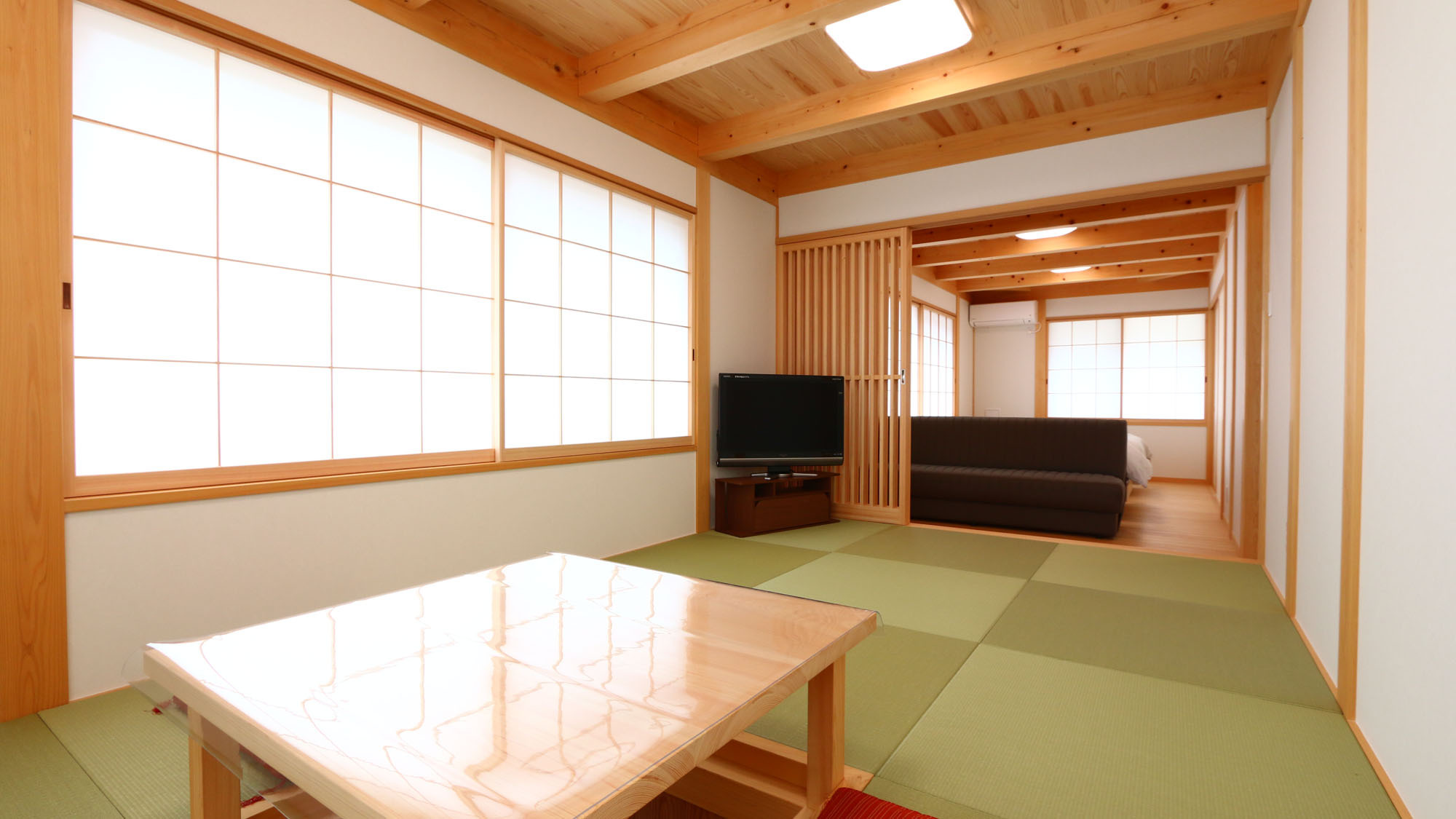 客室☆和洋室の和室からの洋室*