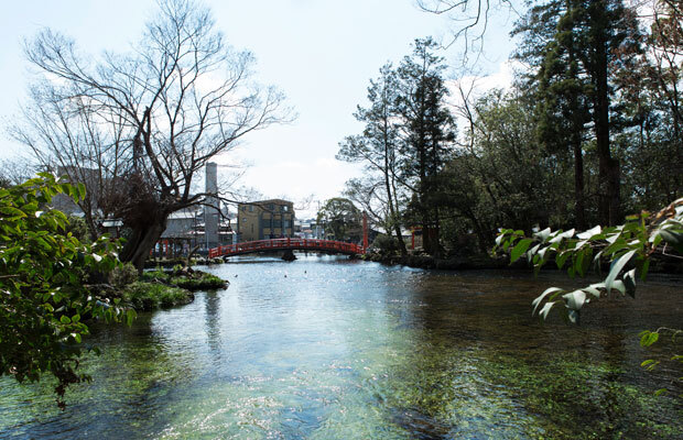 景色 浅間大社 橋
