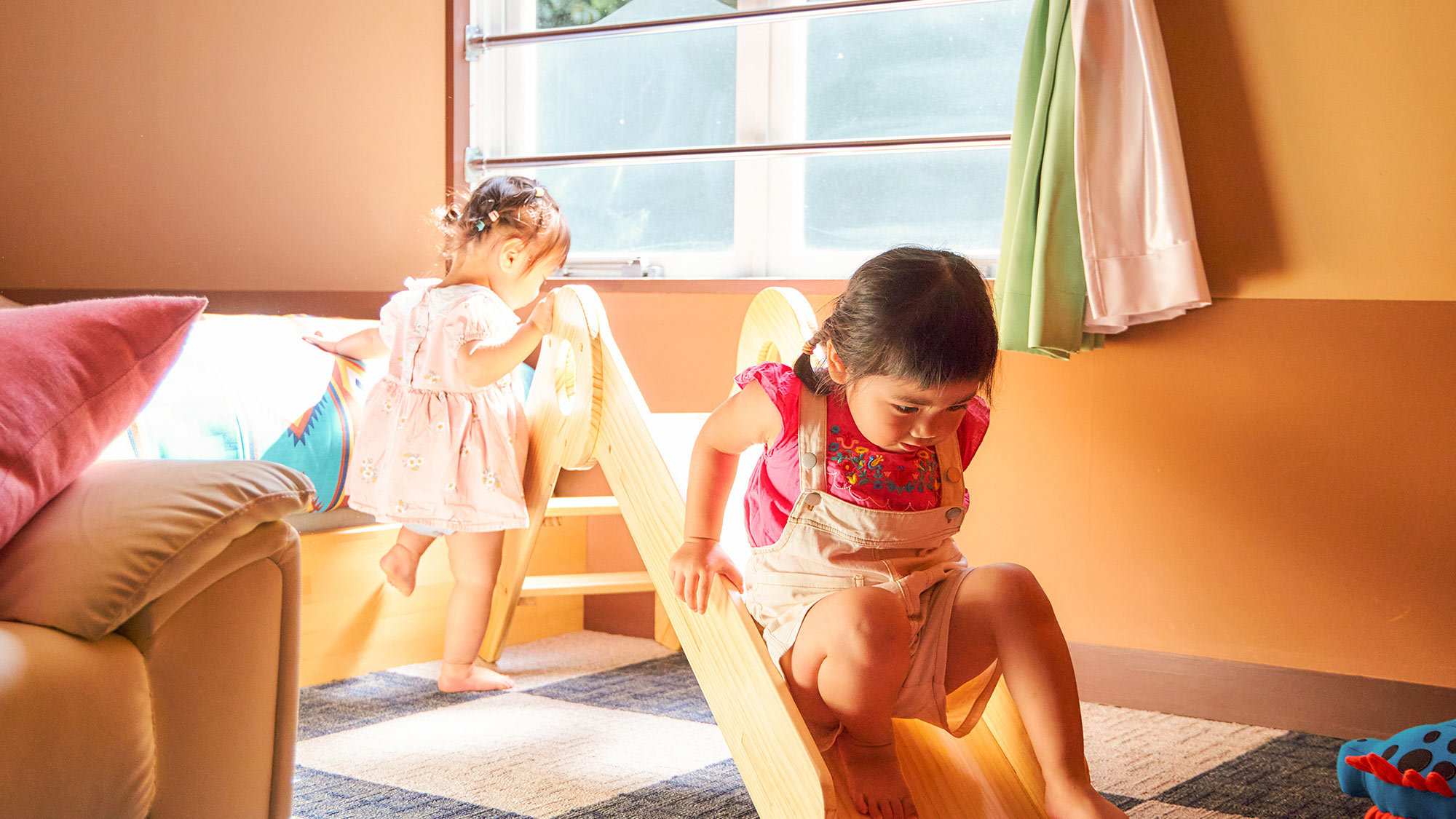 【カジュアル５】お子様が遊べるすべり台付きのお部屋