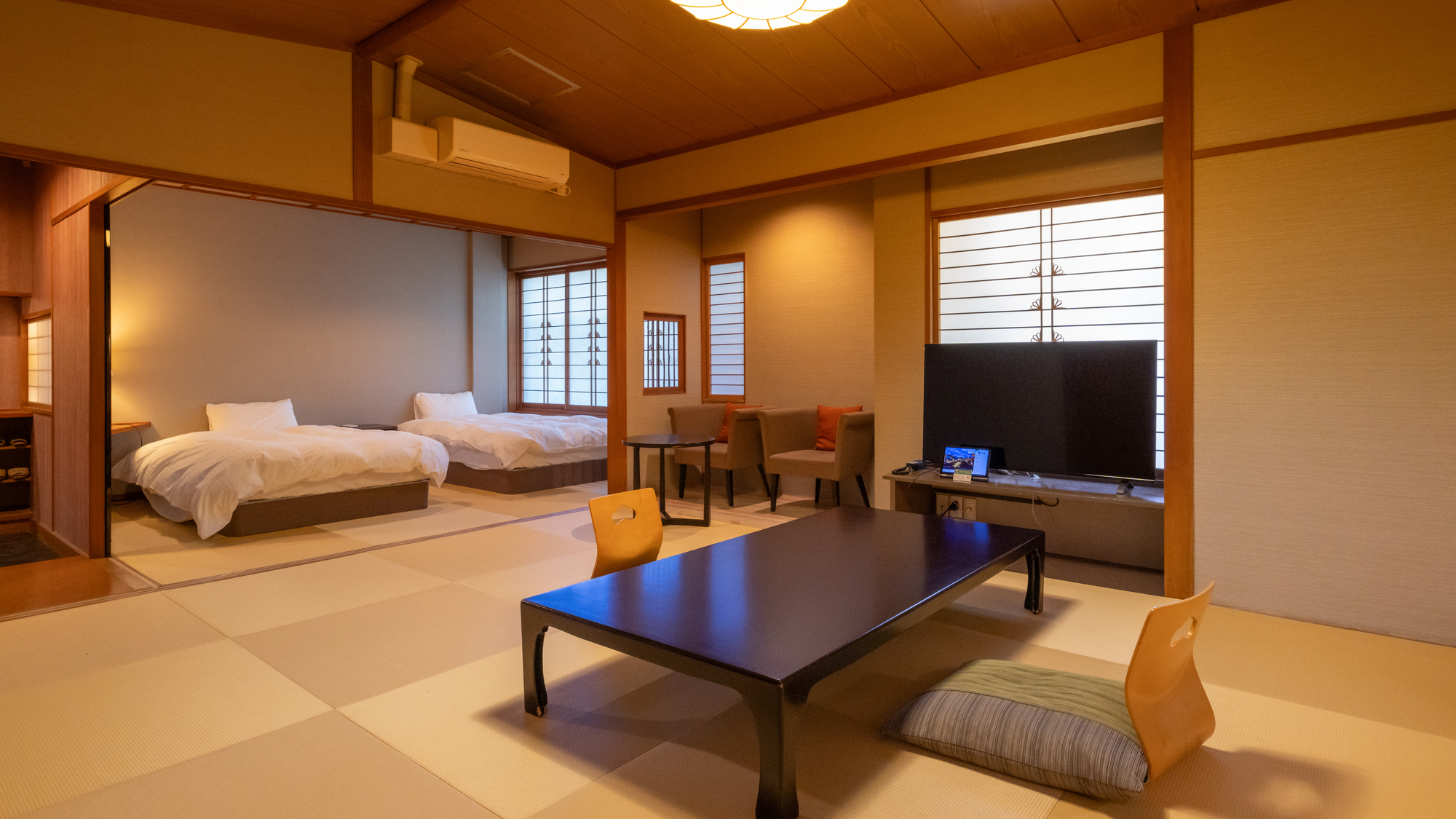 【412】≪最大6名様≫まで同じお部屋で宿泊できるので三世代の家族やグループ旅行にもおすすめです♪