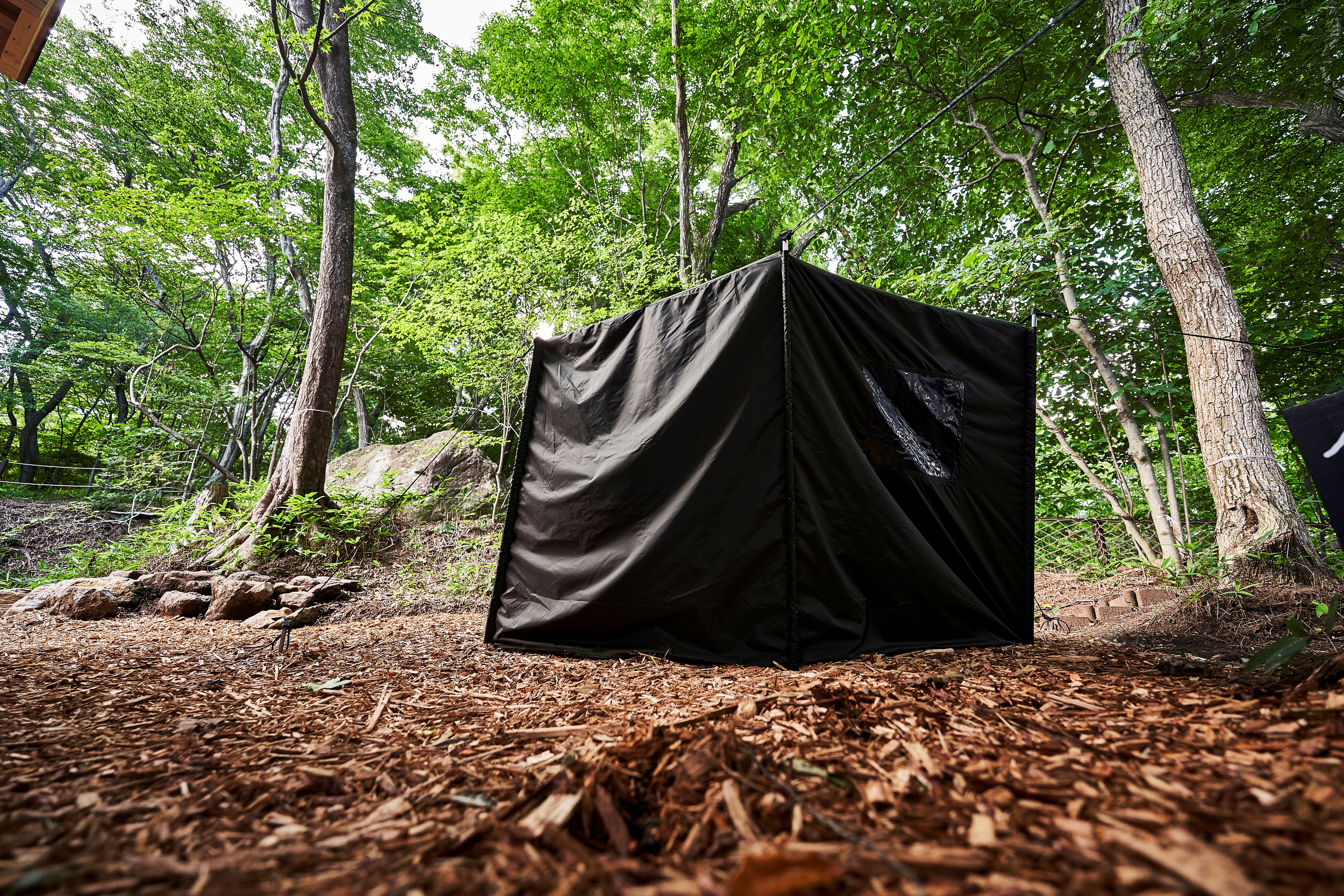 ＧＬＡＭＰ　ＨＩＤＥＯＵＴ　那須高原（イメージ）　テントサウナ