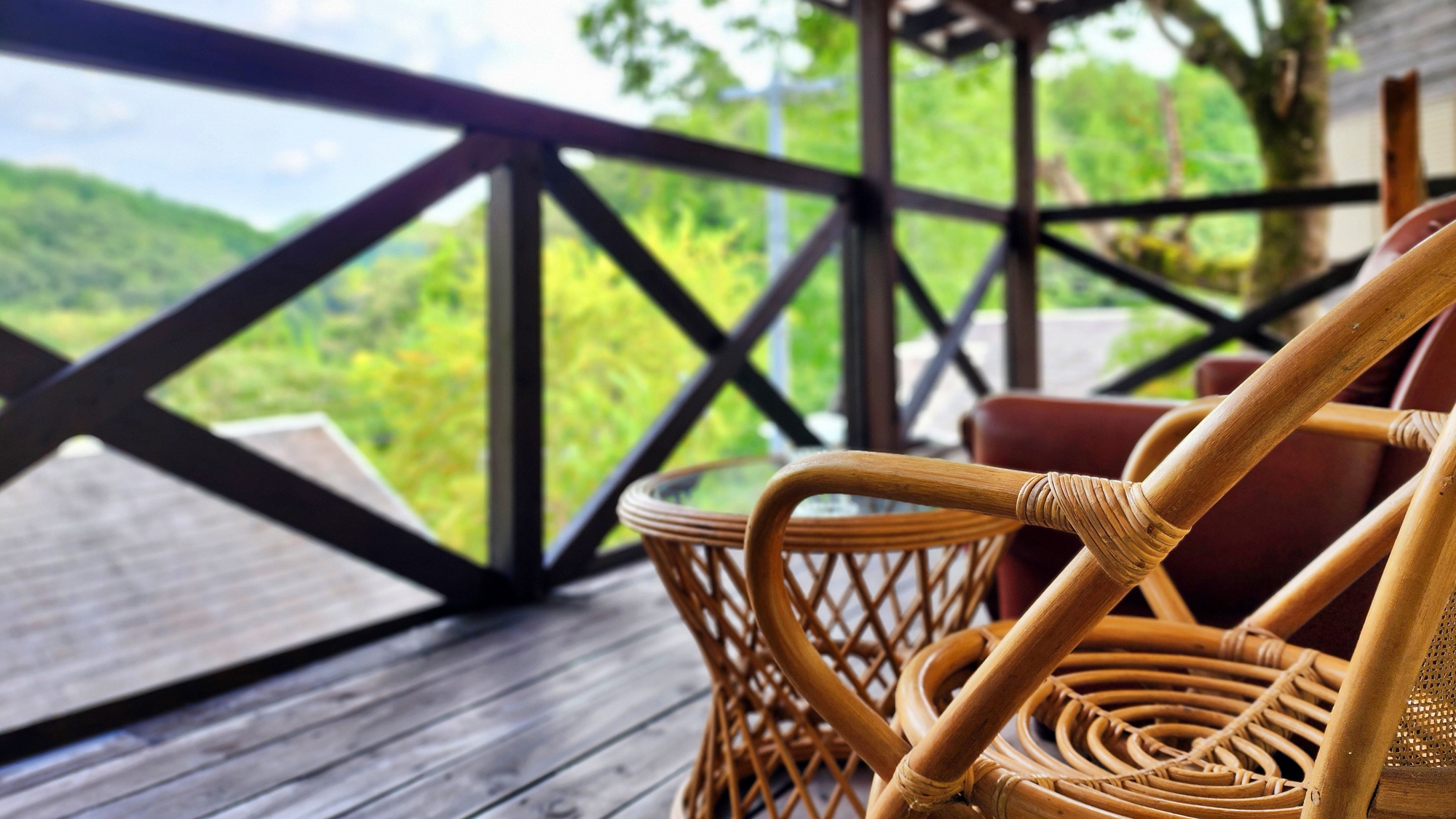 -民泊ホタル-　テラスから望む大自然 