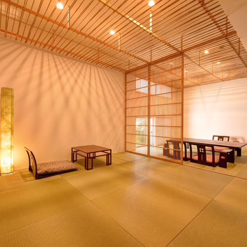 *[Japanese-style room "Daikoku"] You will feel impressed and at ease in this Japanese-style space that pursues comfort even in a unique atmosphere.