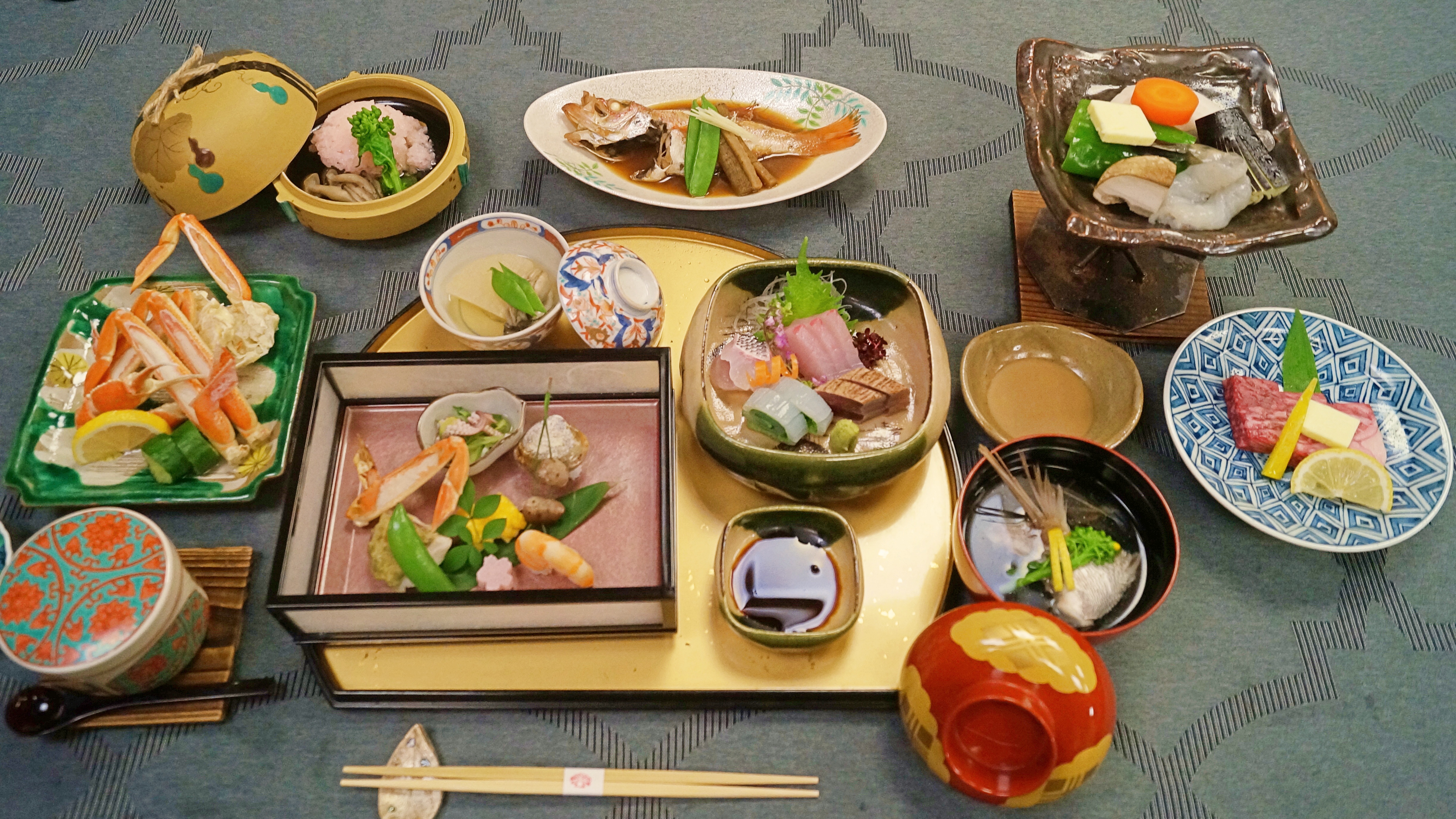 *【蓮会席】料理一例