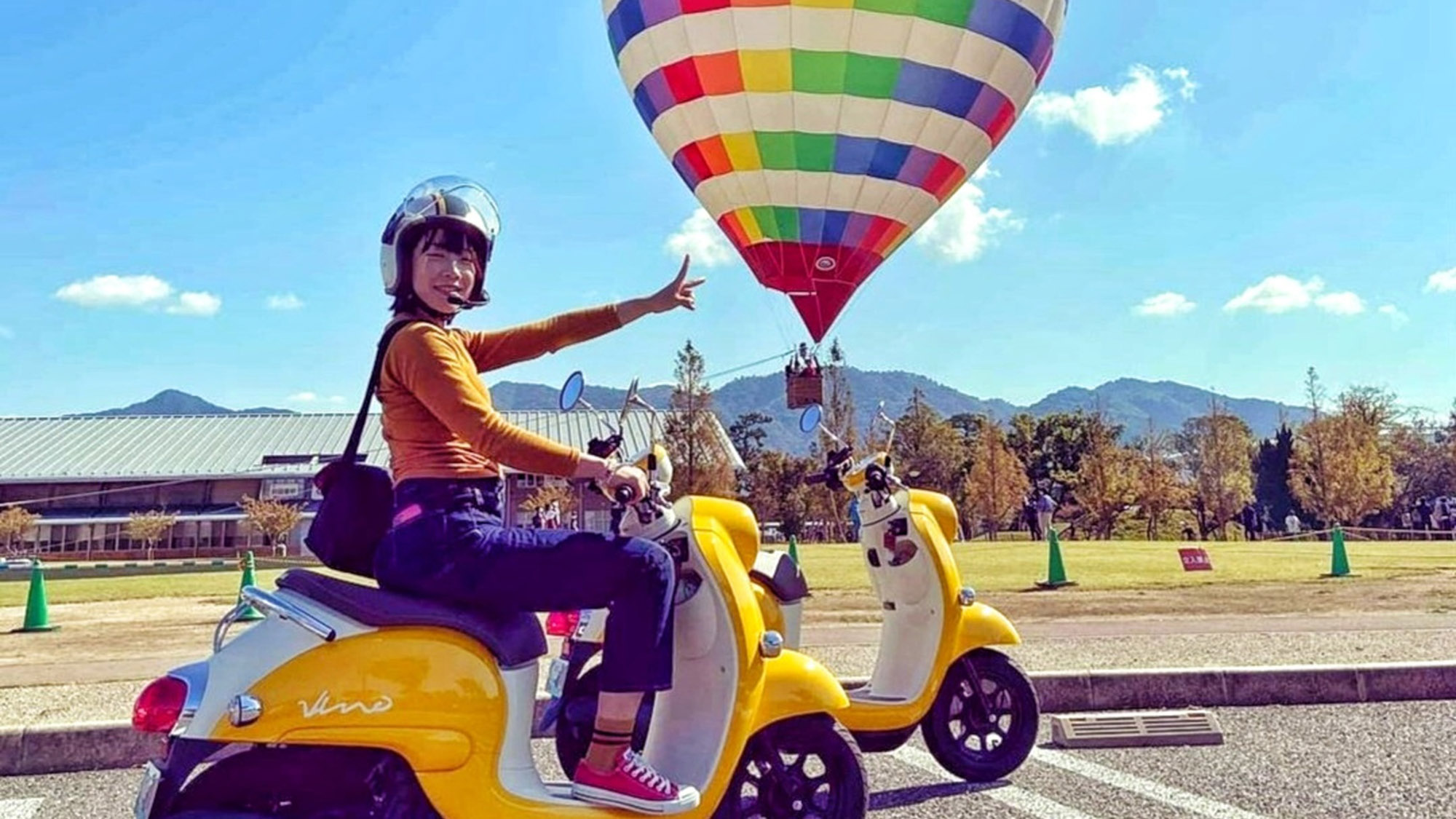 ・【乗旅（のりたび）】5人同時会話可能なインカムを使って会話を楽しみながらの萩観光を♪