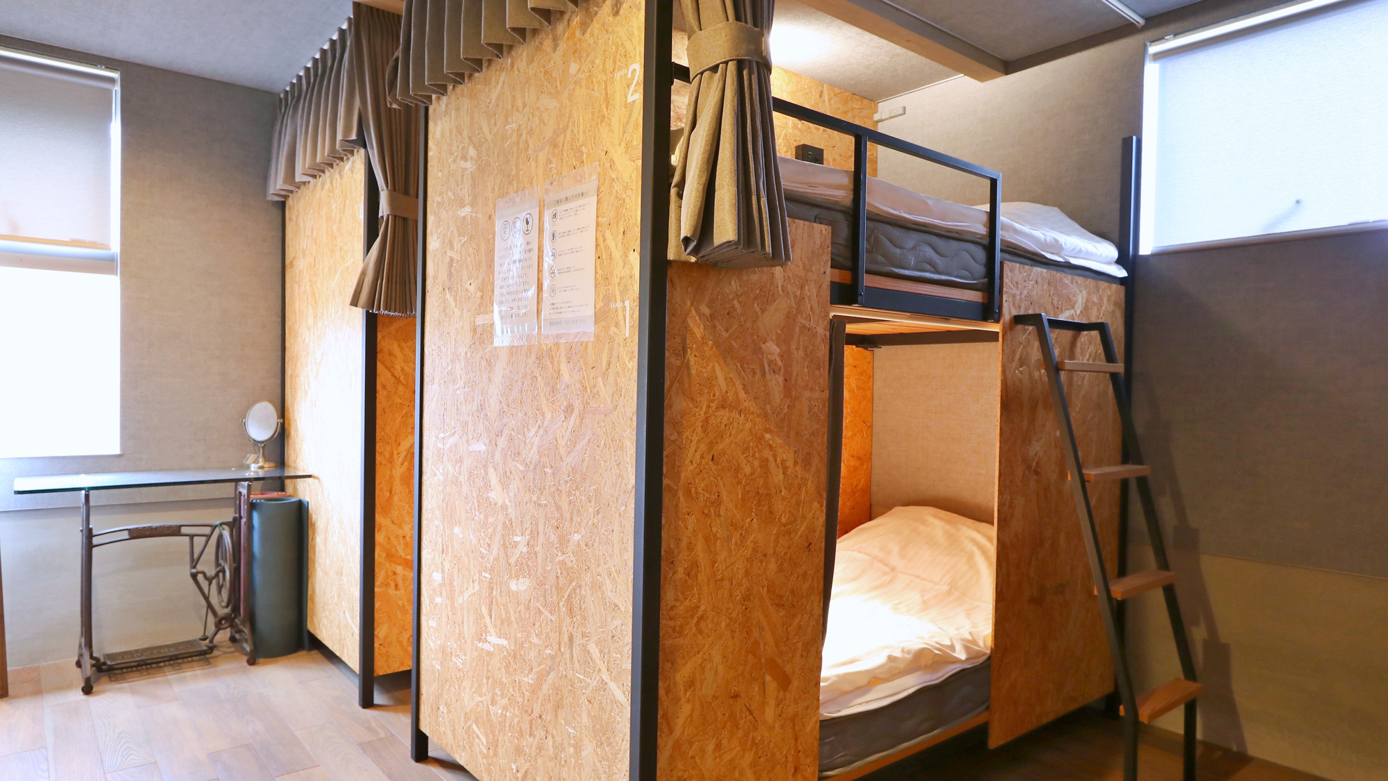 【女性専用Room】木の温もりに包まれ、明るく清潔♪安心空間