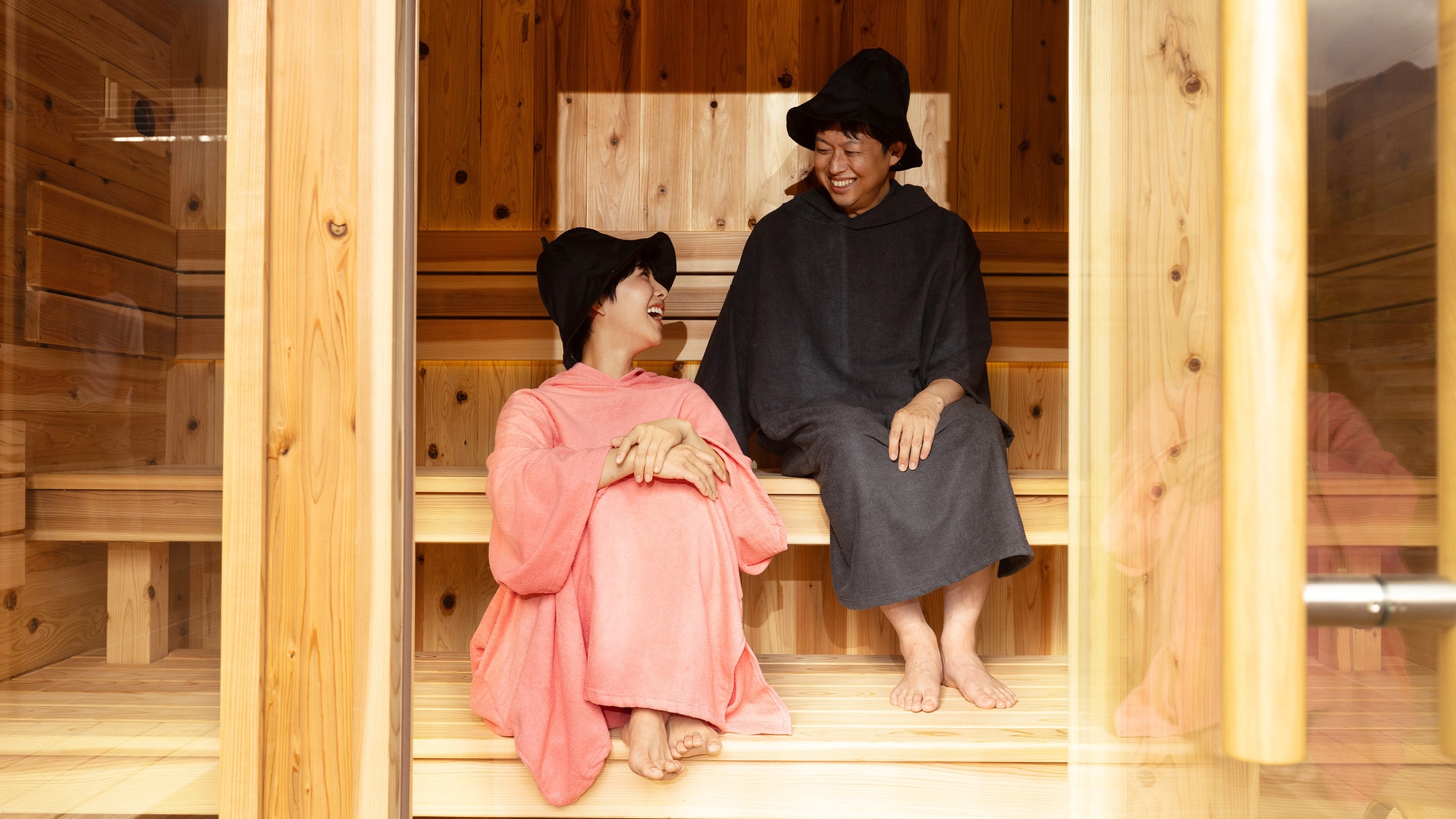 〔モニタープラン〕口コミ投稿でお得！SAUNEAが贈る極上体験！サウナ・プール・ファイヤーピット完備