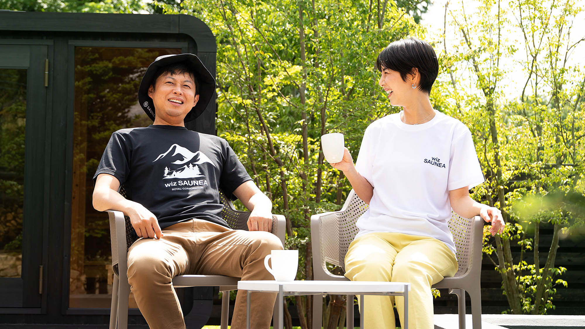 ・【ウッドデッキ】日々の慌ただしさを忘れてリラックスしたひとときをお過ごしいただけます