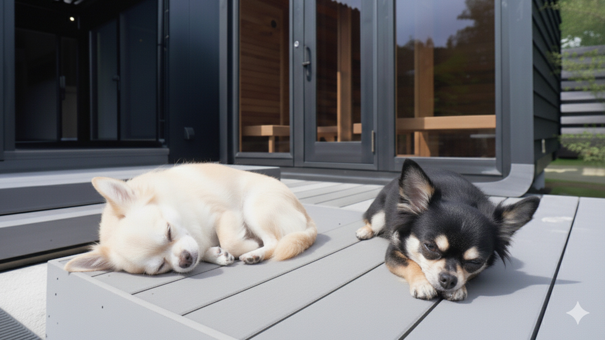 ・【愛犬と泊まろう】都会とは違う自然を体験　青空の下で過ごす思い出の一日を（生成AI画像となります）