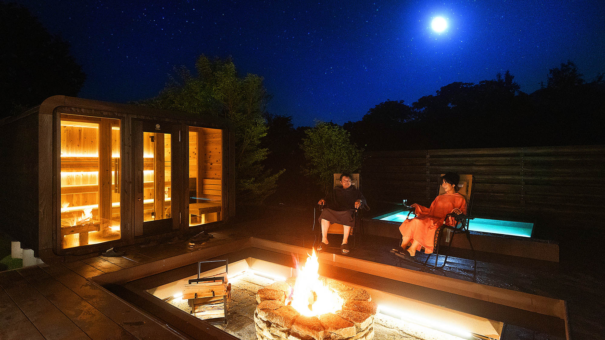 ・【ファイヤーピット】大切な人とともに焚火をただ眺め、心安らぐヒーリングタイムを過ごしてみませんか
