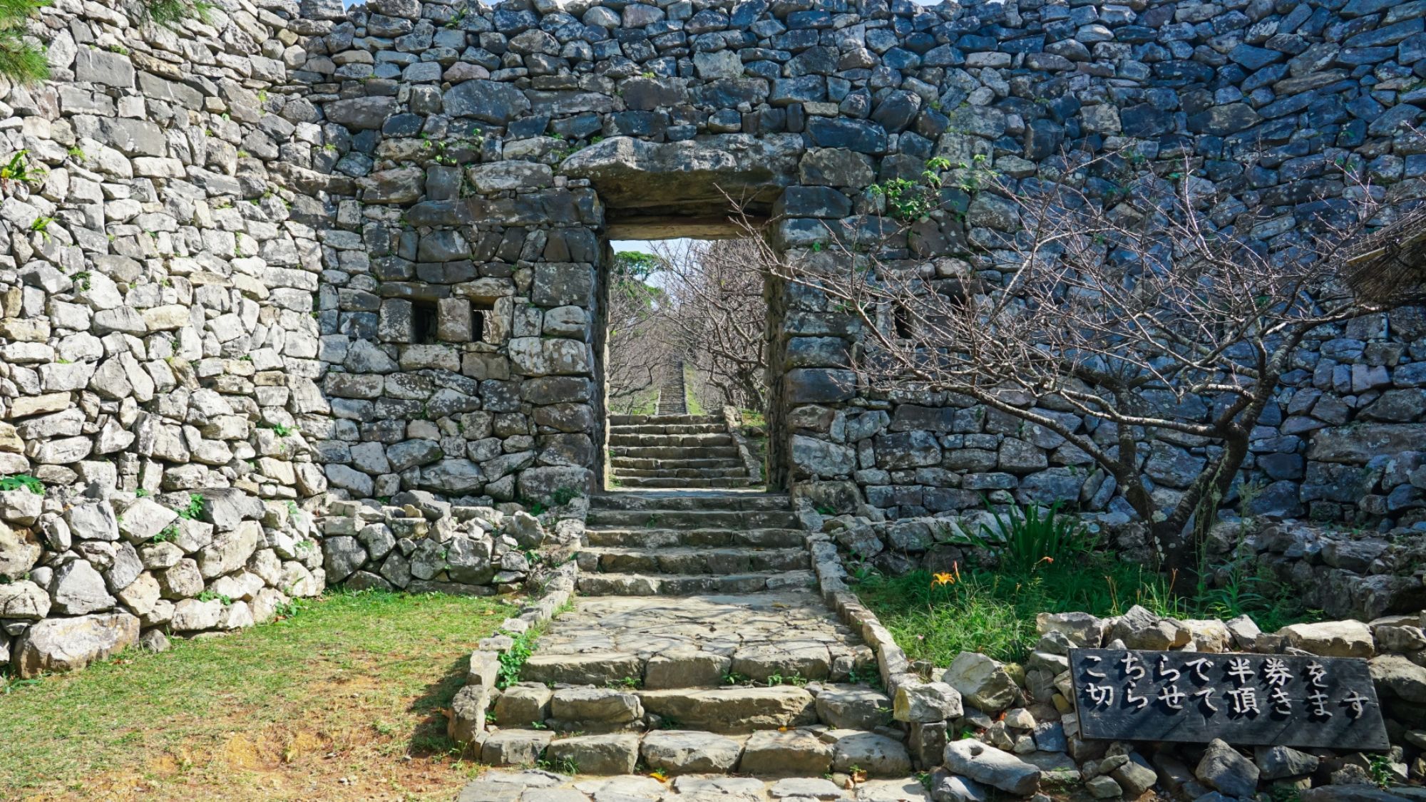 今帰仁城跡（なきじんじょうあと）