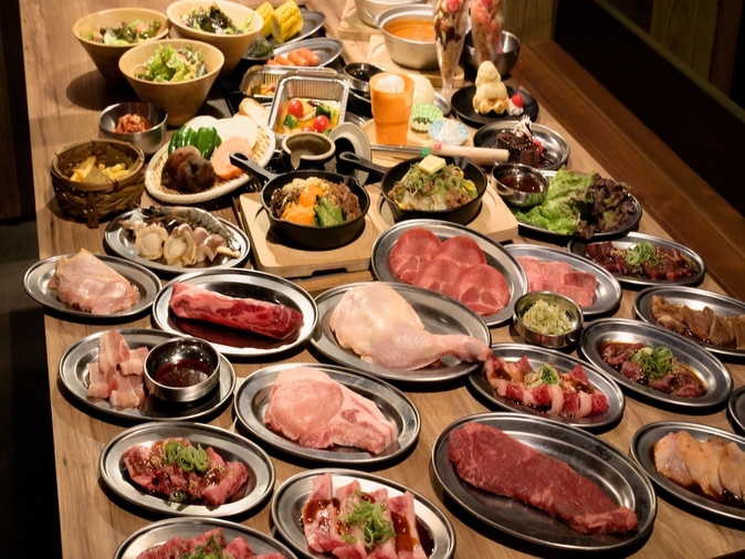 小型グランピング◆大人気！BBQ食べ放題＆サウナと温泉を楽しむオールインクルーシブプラン☆彡