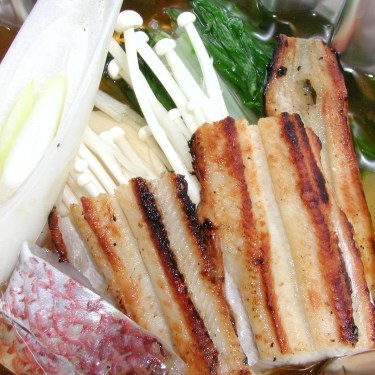 Grilled conger eel hotpot (special order)