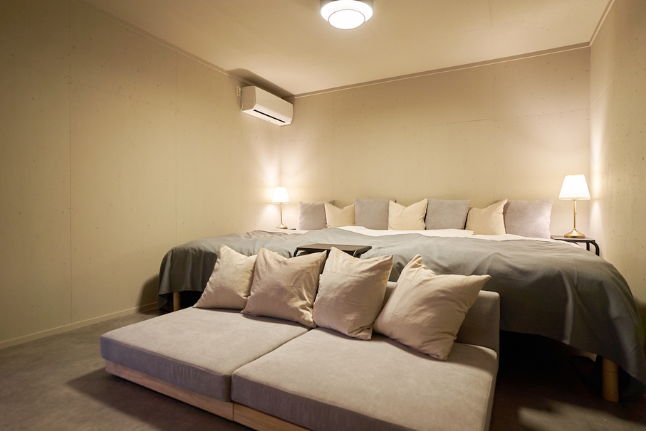 素泊まりプランー非対面ー　一棟貸し 寝室4室・布団4組・朝倉山浅間公園・河口湖（禁煙）