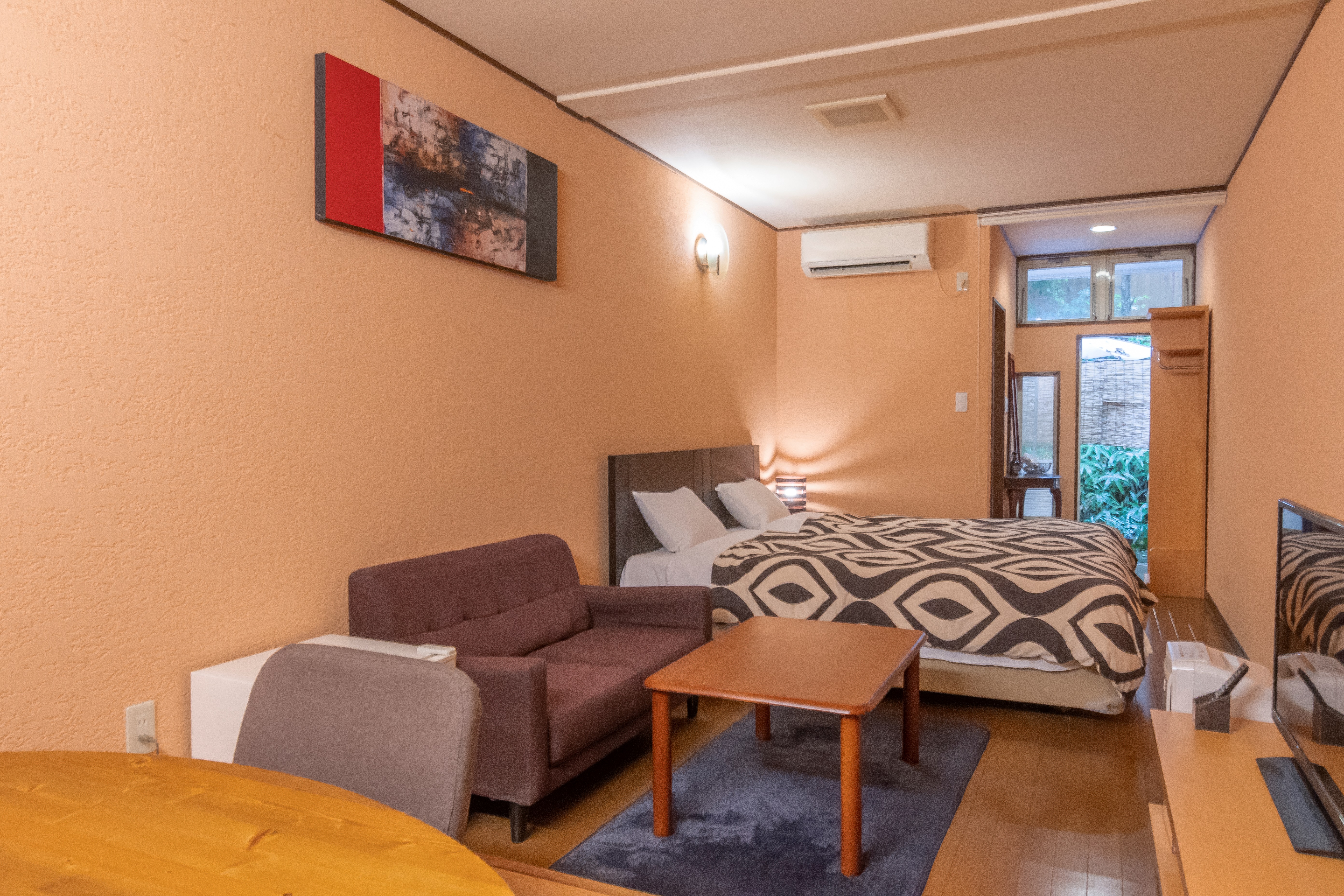 本館1階　露天風呂付客室　ツインルーム103