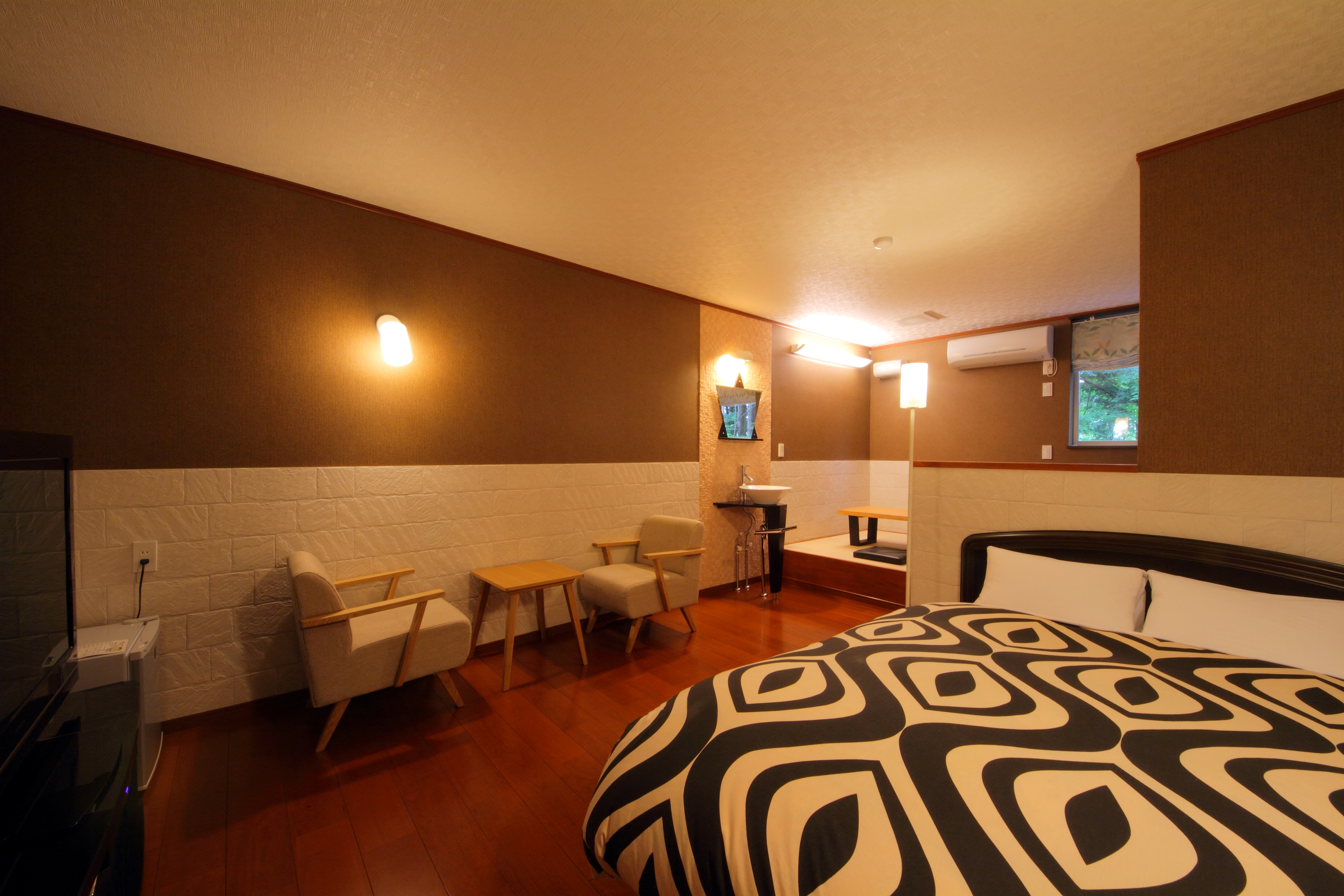 別館ジャグジー付客室　モダンタイプB　ダブルルーム