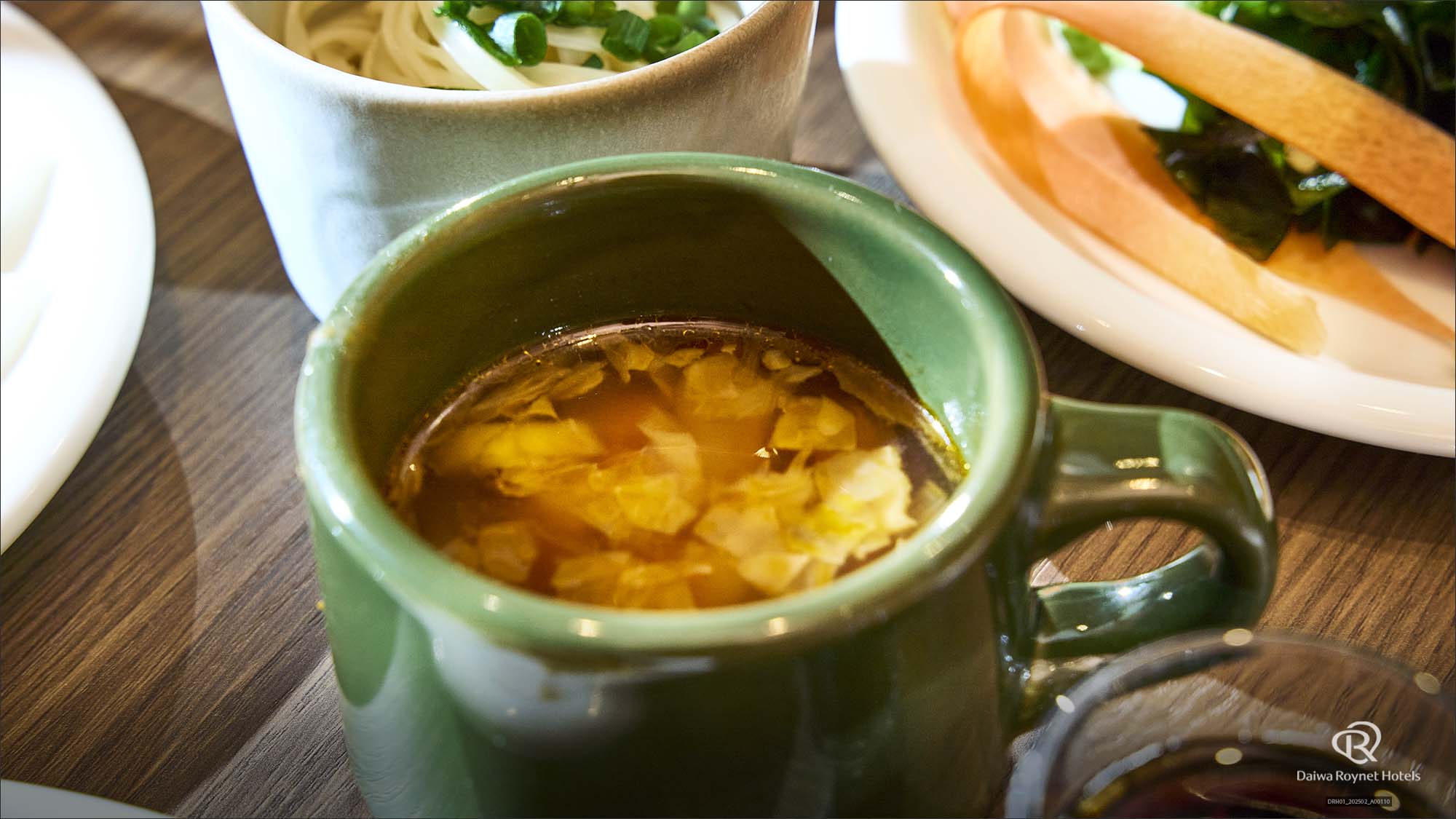 和洋朝食ビュッフェ（スープ盛り付けイメージ）