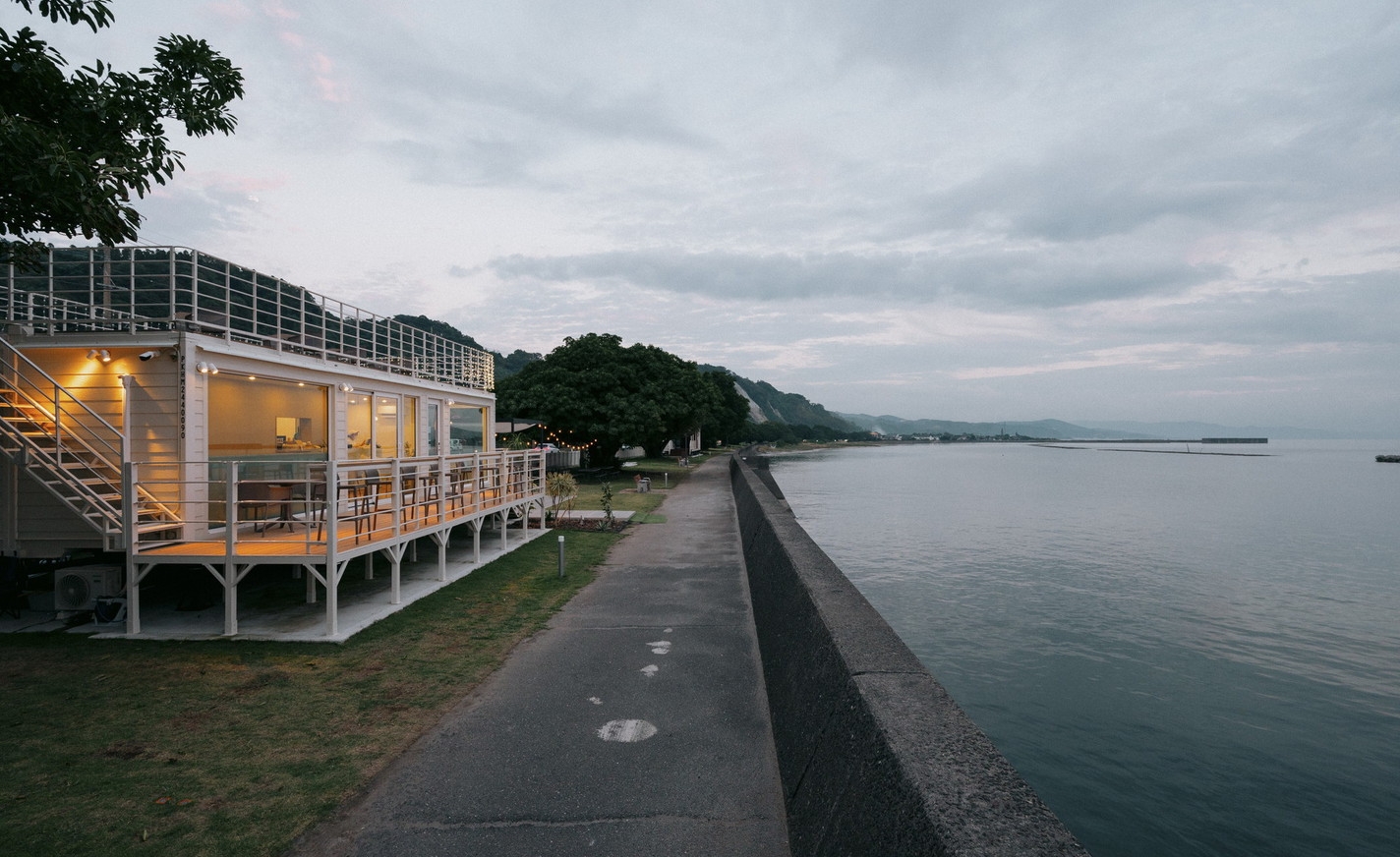 海や開聞岳を望む絶景カフェでブランチを楽しむ！カフェブランチ付プラン(昼食付)