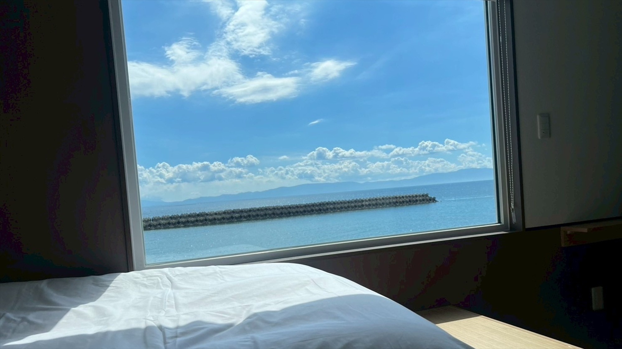 海眺望｜トレーラーS03／シモンズシングル&times;2