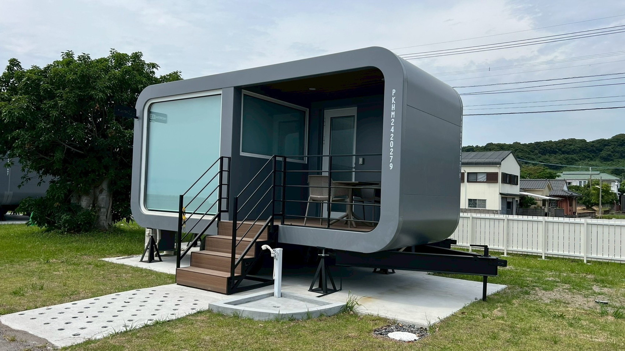 海眺望｜トレーラーN03／シモンズシングル&times;2