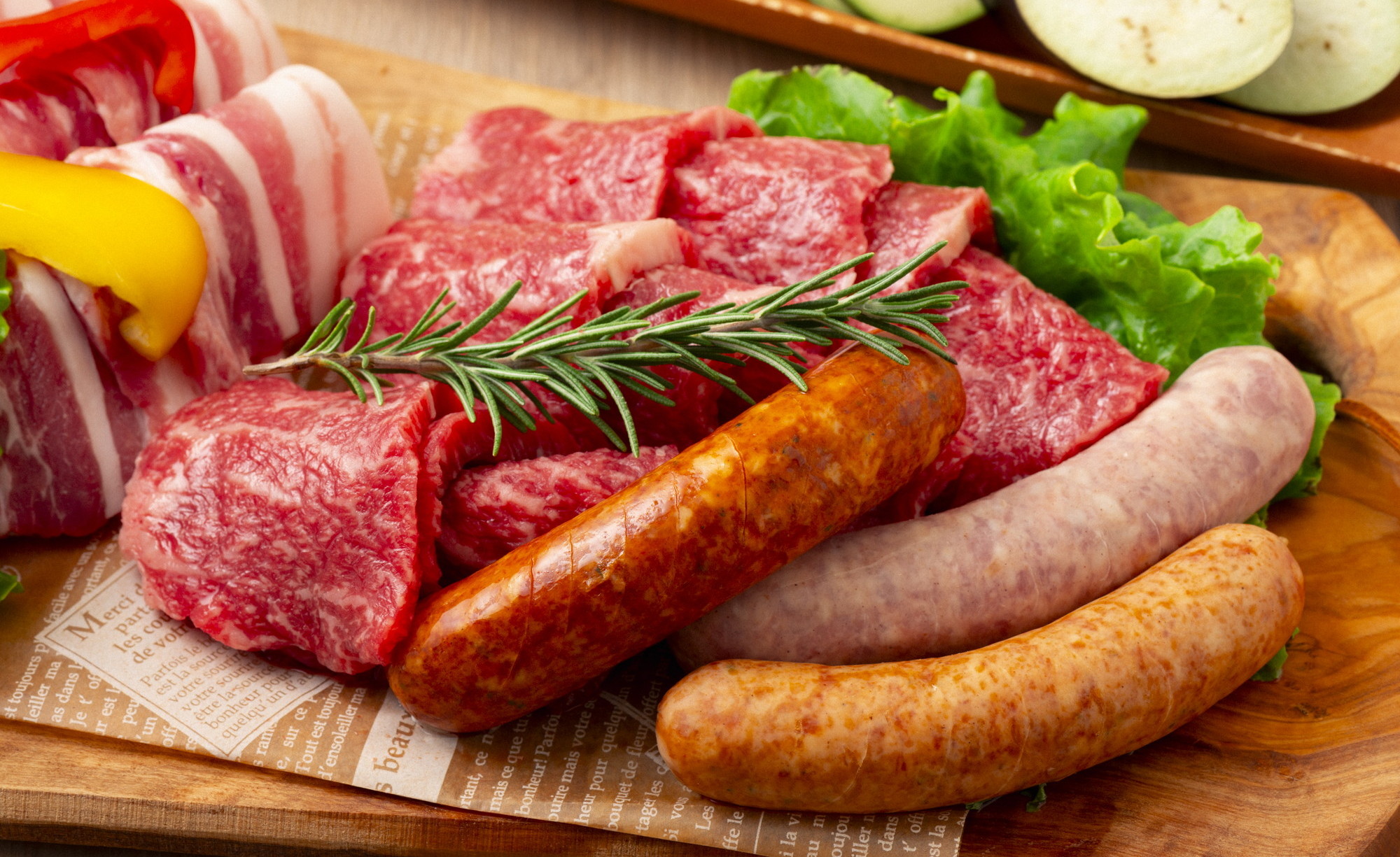 夕食／鹿児島県産の食材をふんだんに使用した「薩摩風BBQ」コース