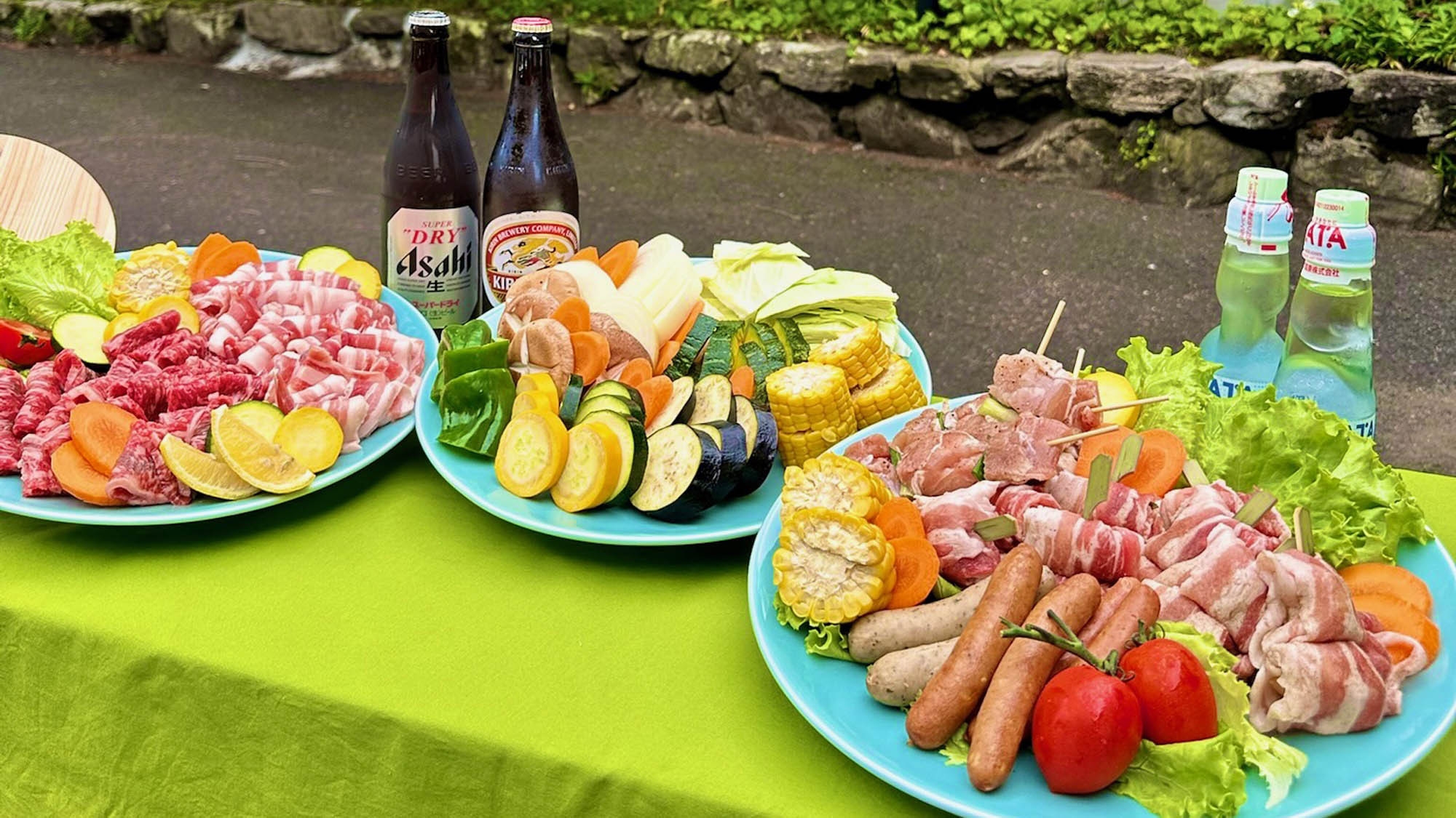 【夏限定】今年の夏は英彦山を望みながら手ぶらBBQ〈1泊2食付〉