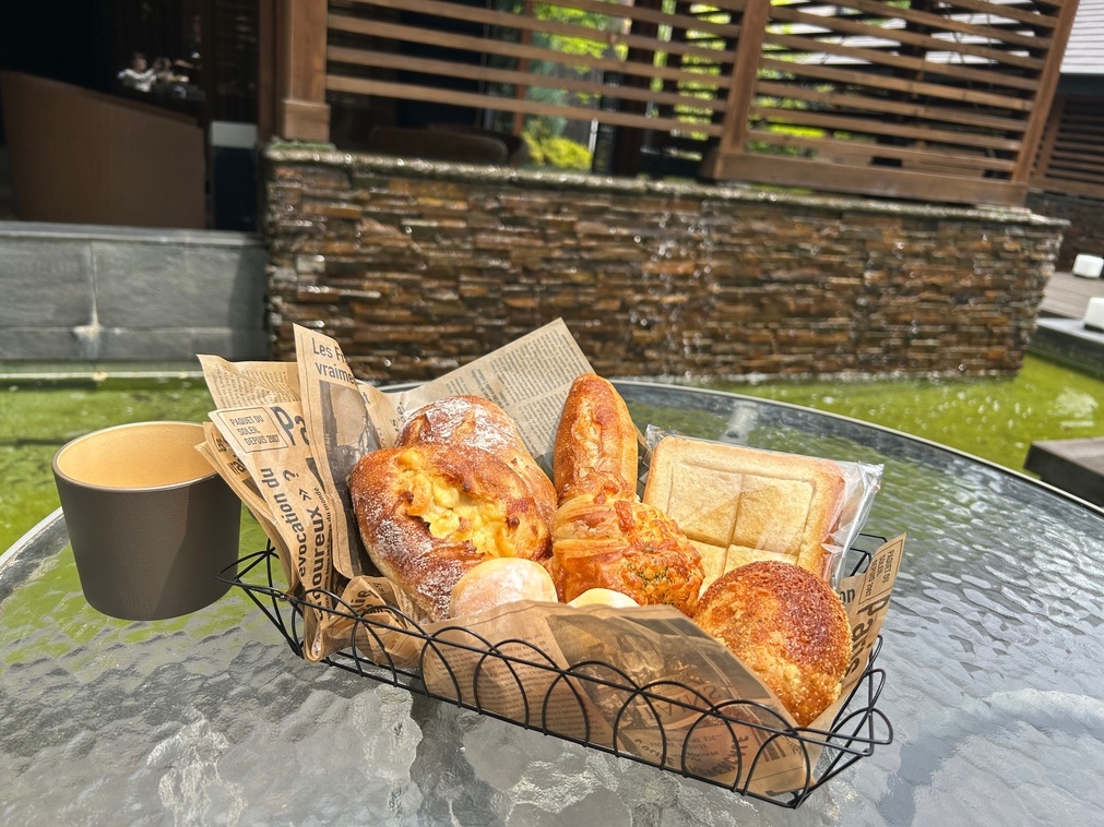 【季節限定】貸切ヴィラの2食付プラン＿テラスバーベキューと朝食パンセット