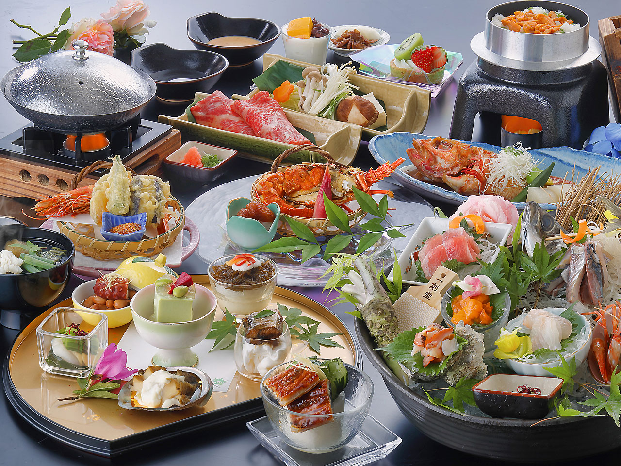 2025年夏 特選料理「幸」お夕食一例