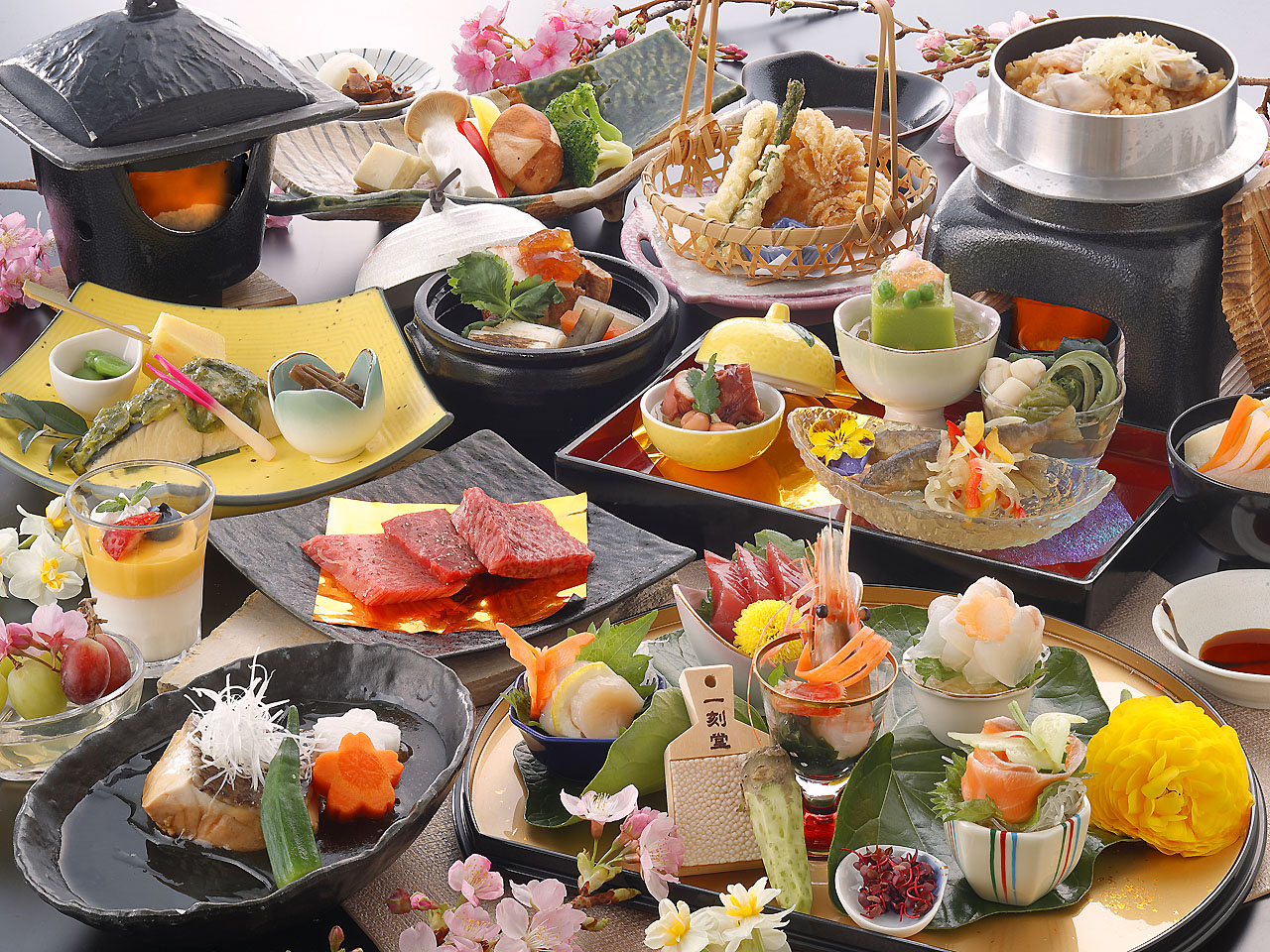 2026年春 特選料理「華」お夕食一例