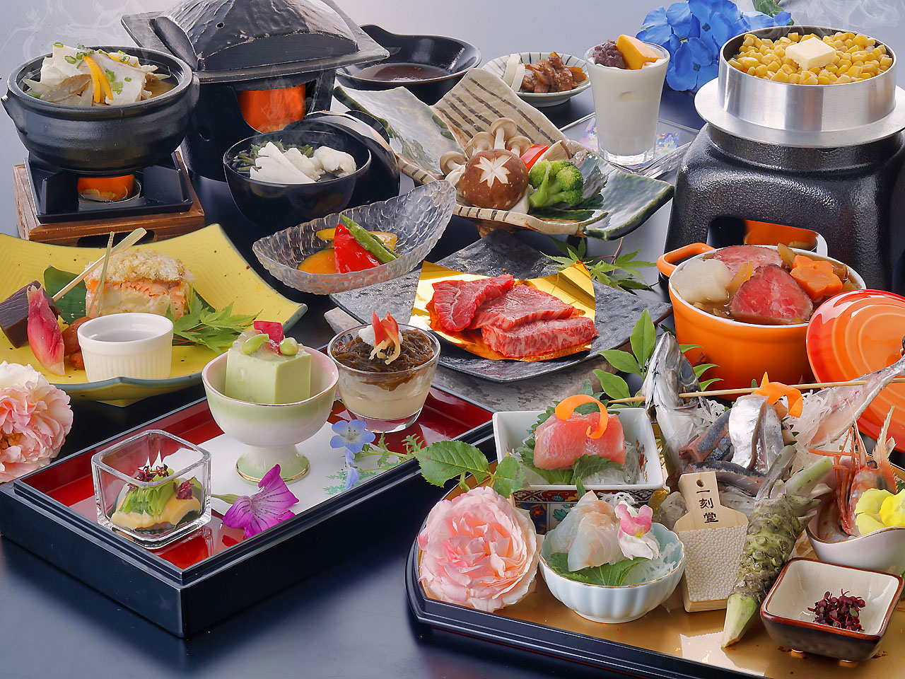 2025年夏 特選料理「華」お夕食一例