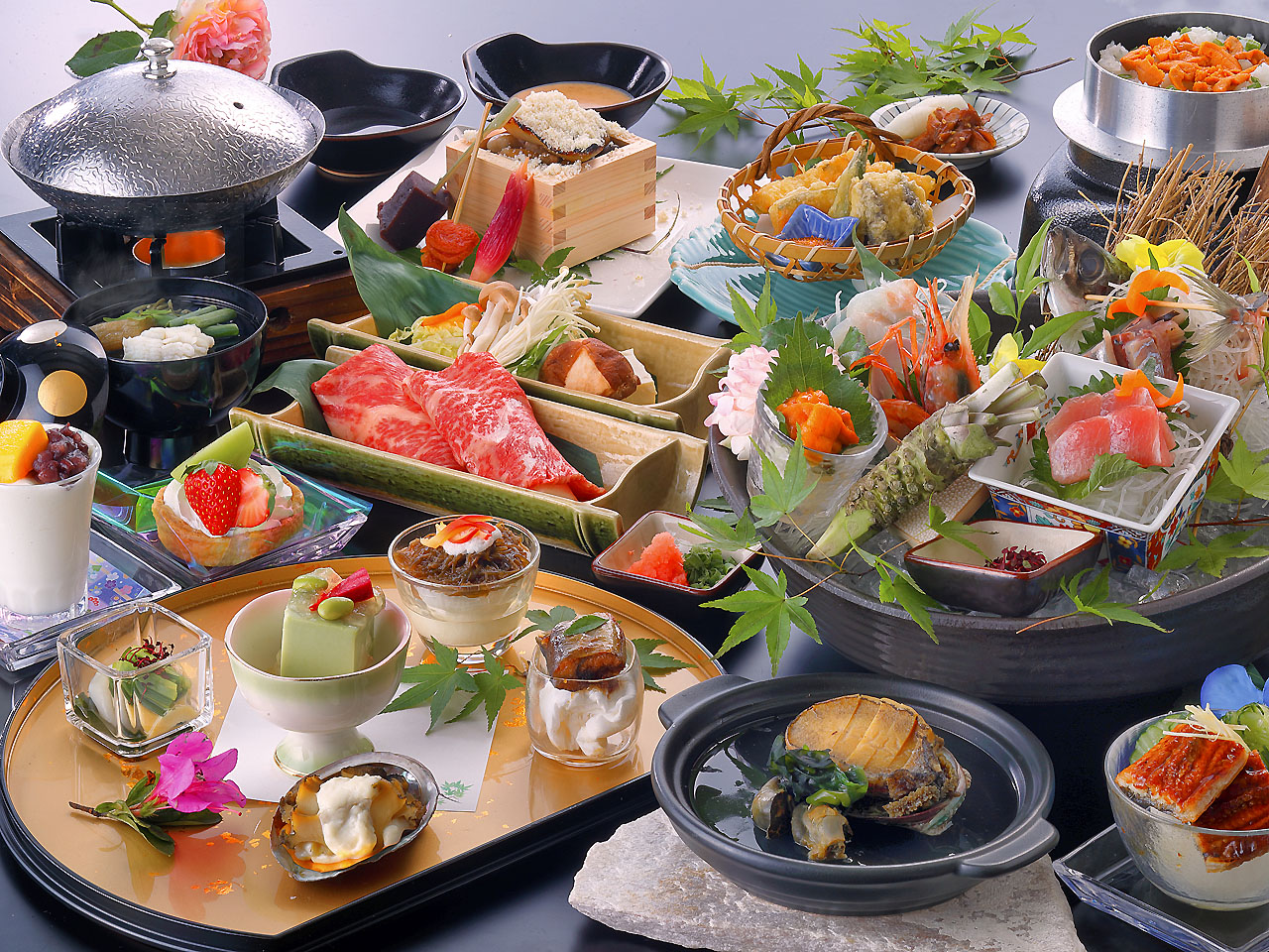 2025年夏 特選料理「喜」お夕食一例