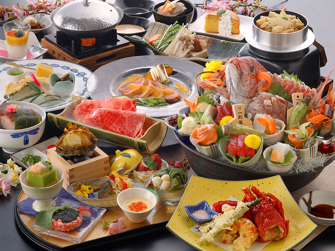 2026年春 特選料理「喜」お夕食一例