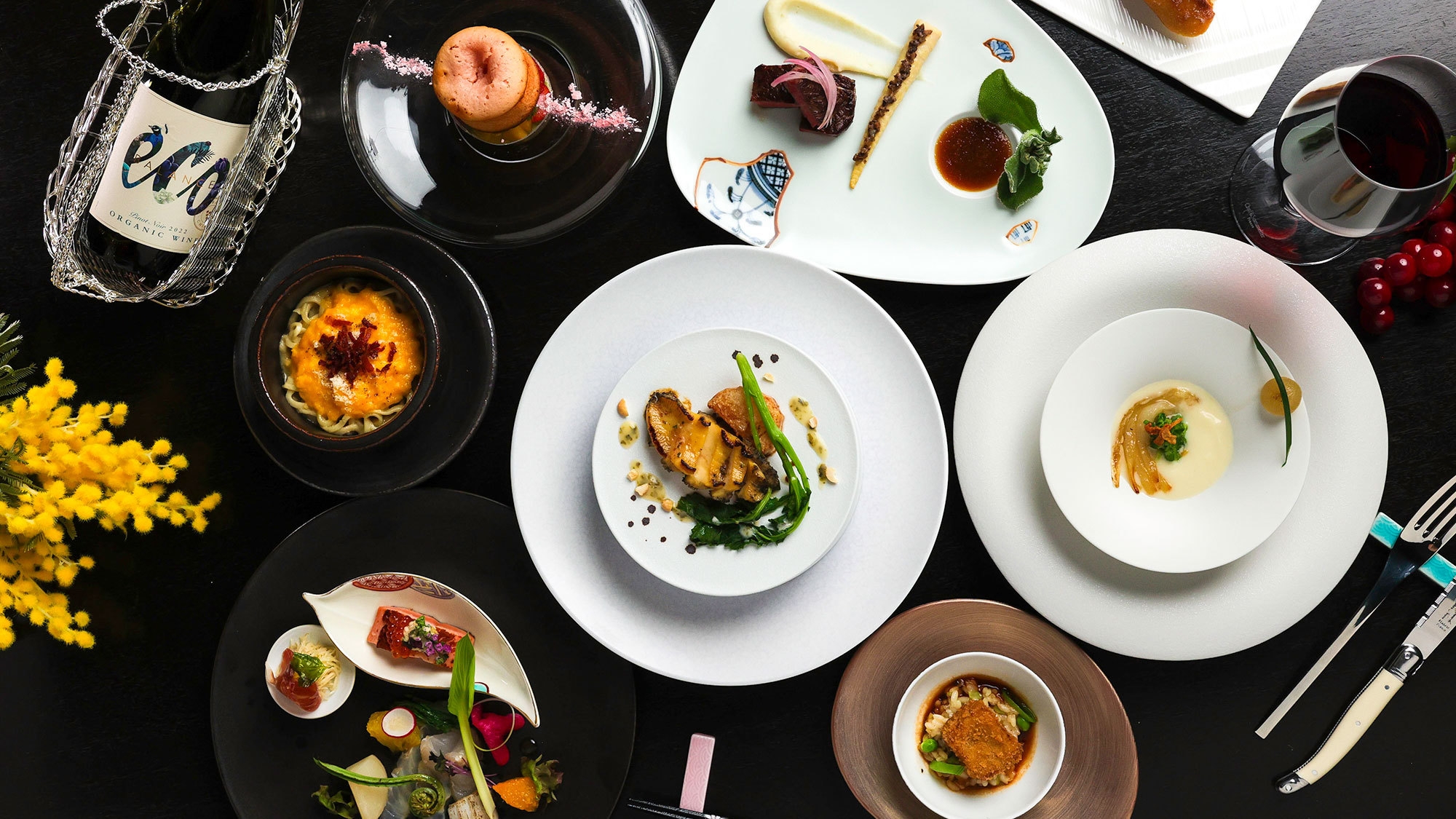 ＜翠嶺＞【LUXDAYSセール】特別価格◆箸で食べる和フレンチ◆見て愉しむ新感覚ディナー＜2食付＞